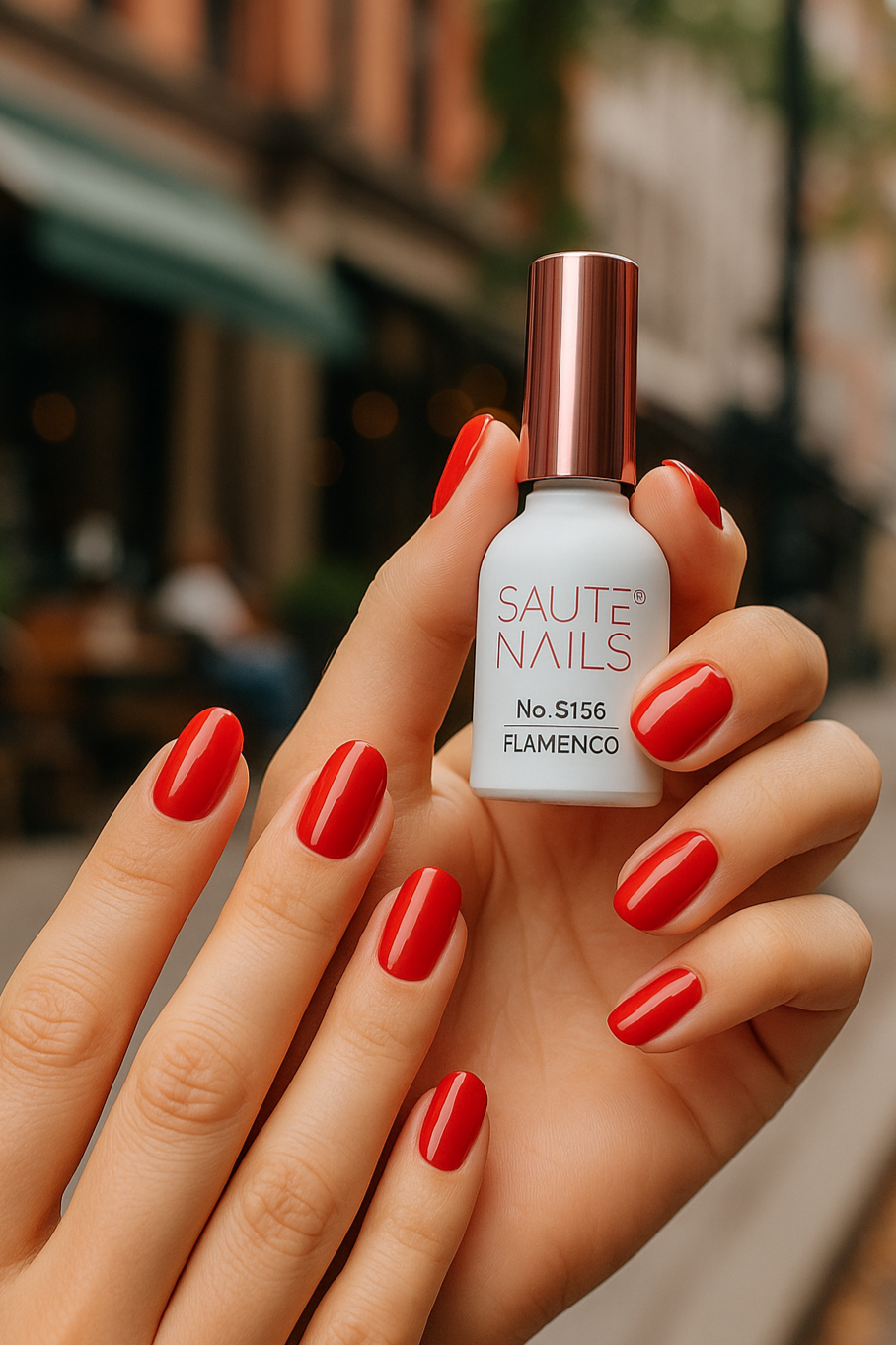 Foto Smalto Semipermanente Saute Nails- Rosso Flamenco