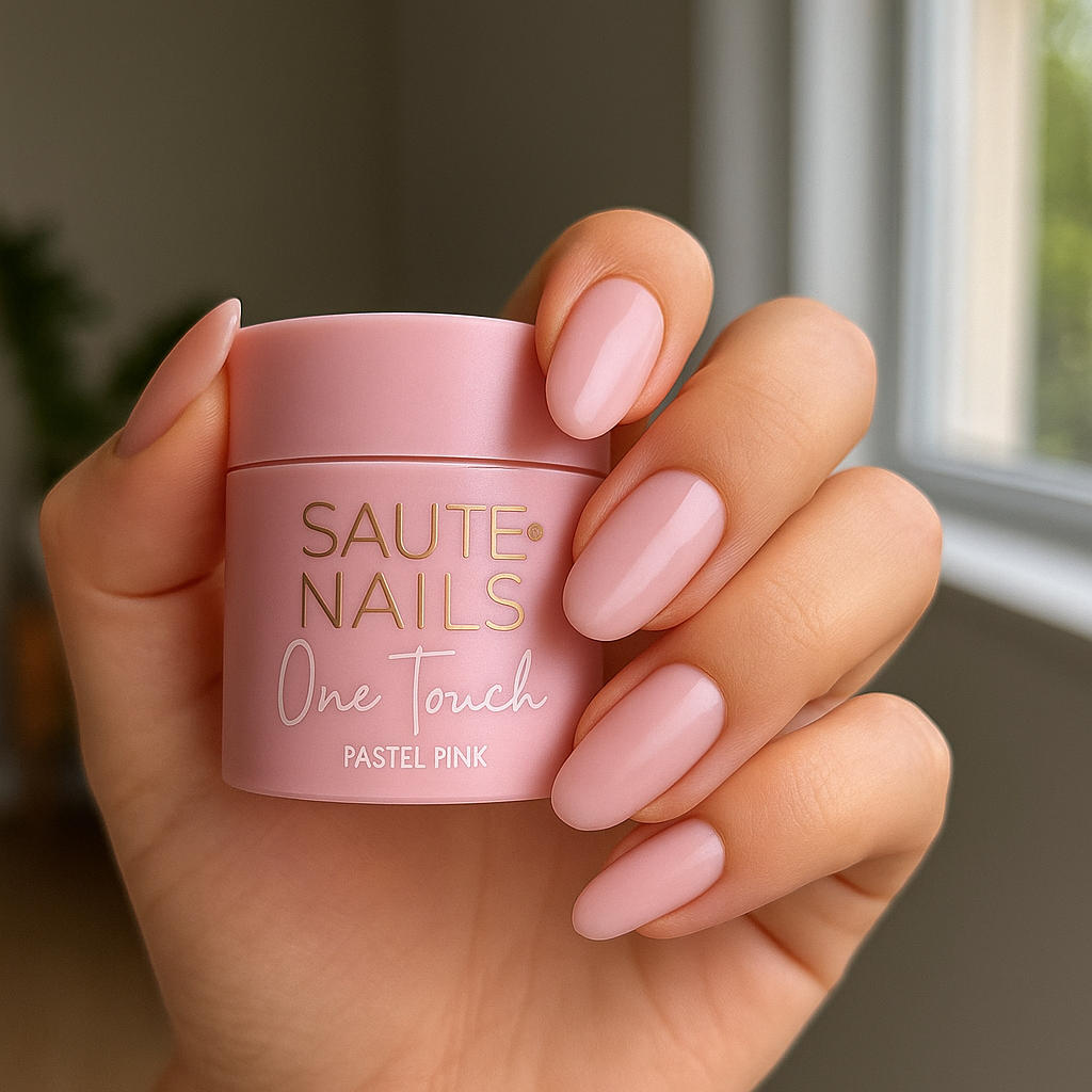 Foto Confezione Gel Costruttore One Touch Pink Saute Nails