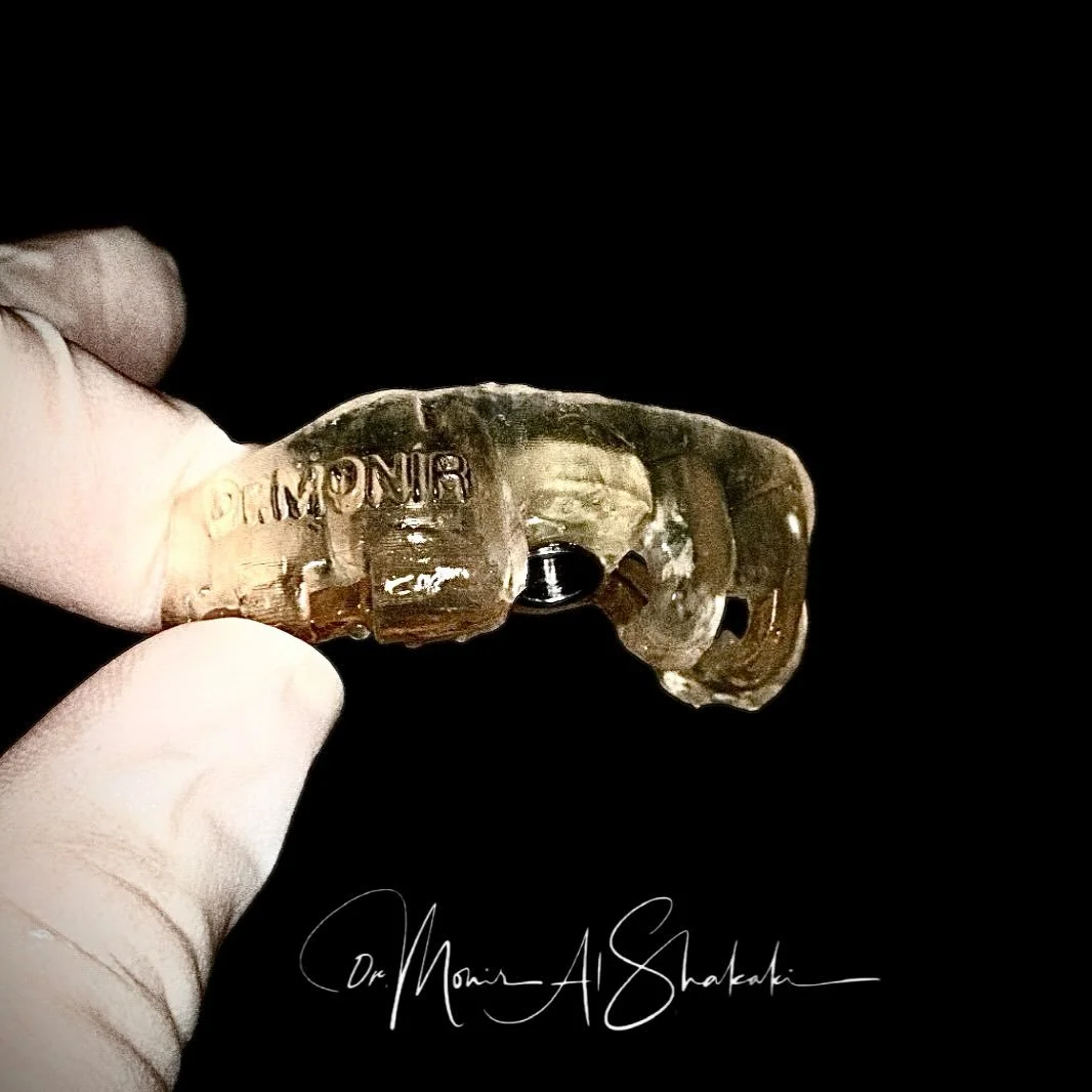 A surgical guide helps us work more accurately, save time, and get better results. 
Designed by me for each patient 🫰🏼 #surgical_guide  #oral_surgery  #dubai🇦🇪