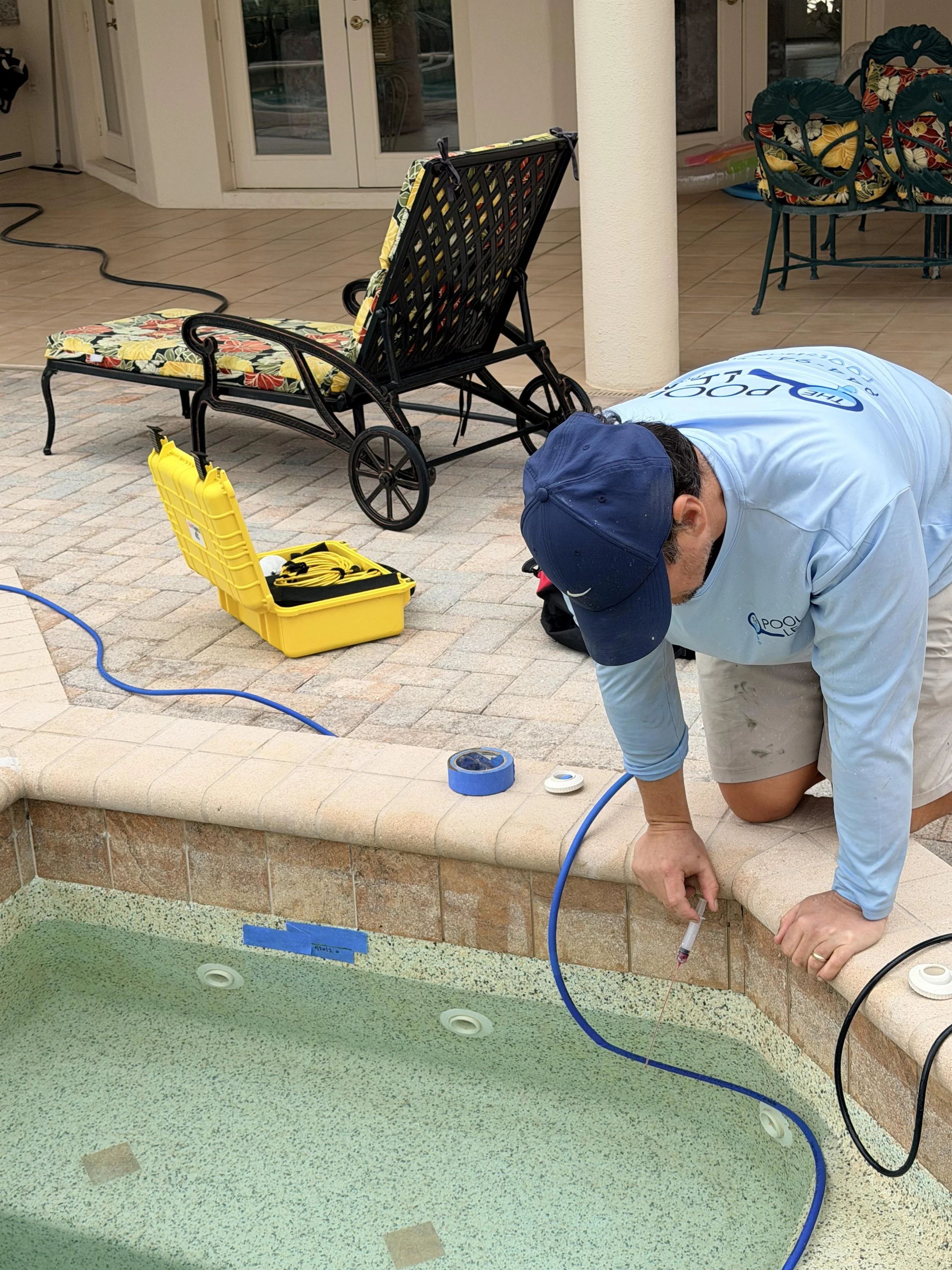 spa underground leak in osprey fl