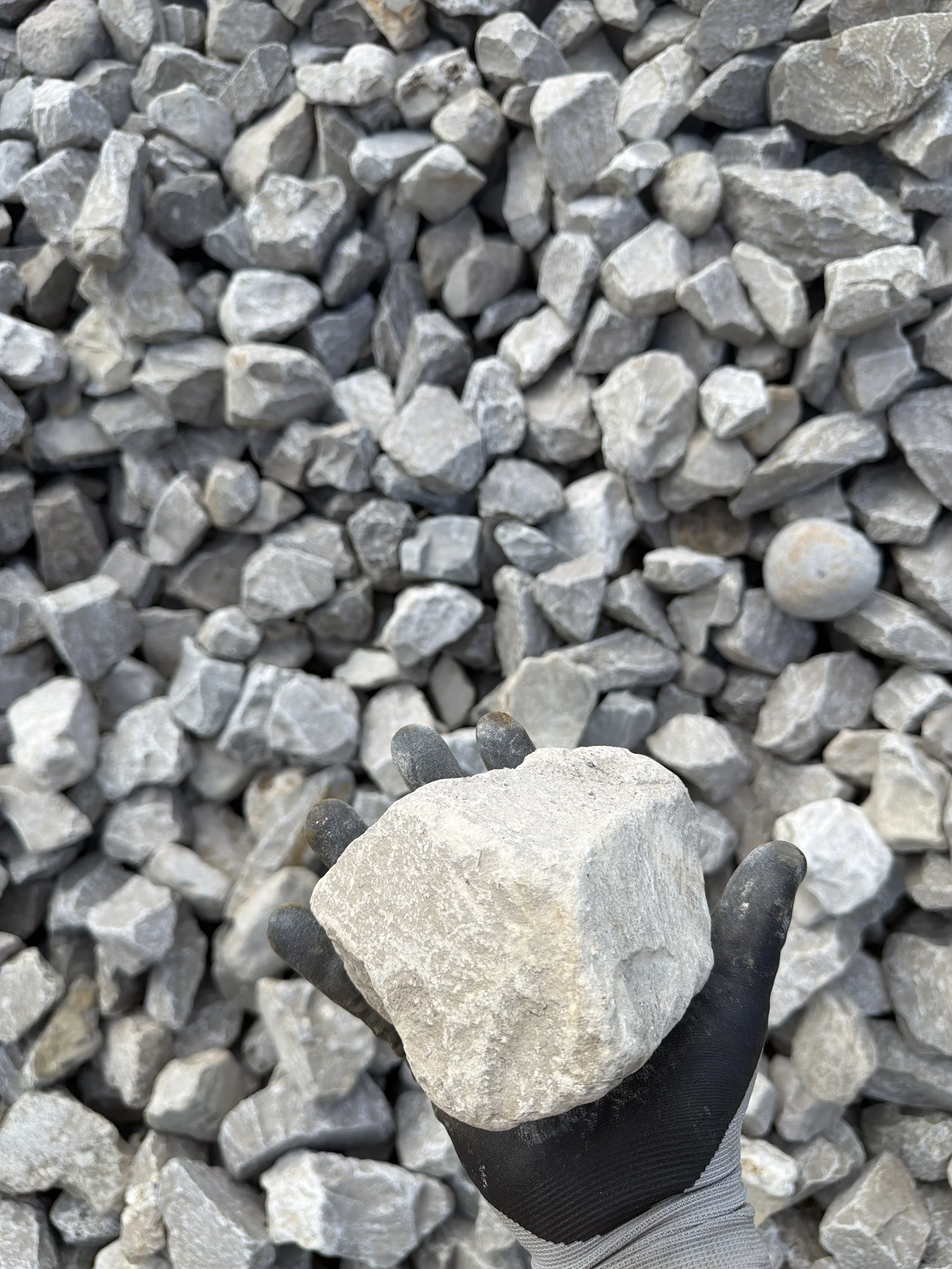 4x6 rip rap stone delivery in Parkersburg WV for erosion control, creek banks, drainage channels, ponds, and slope stabilization.