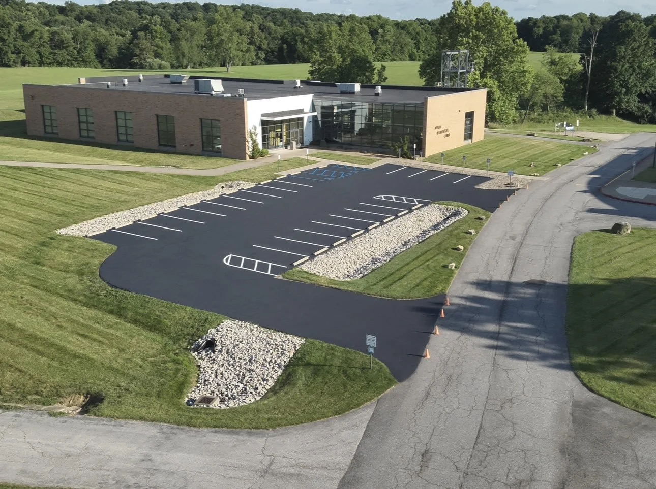 Parking Lot Striping in Lubeck WV: Improve Safety and Organization