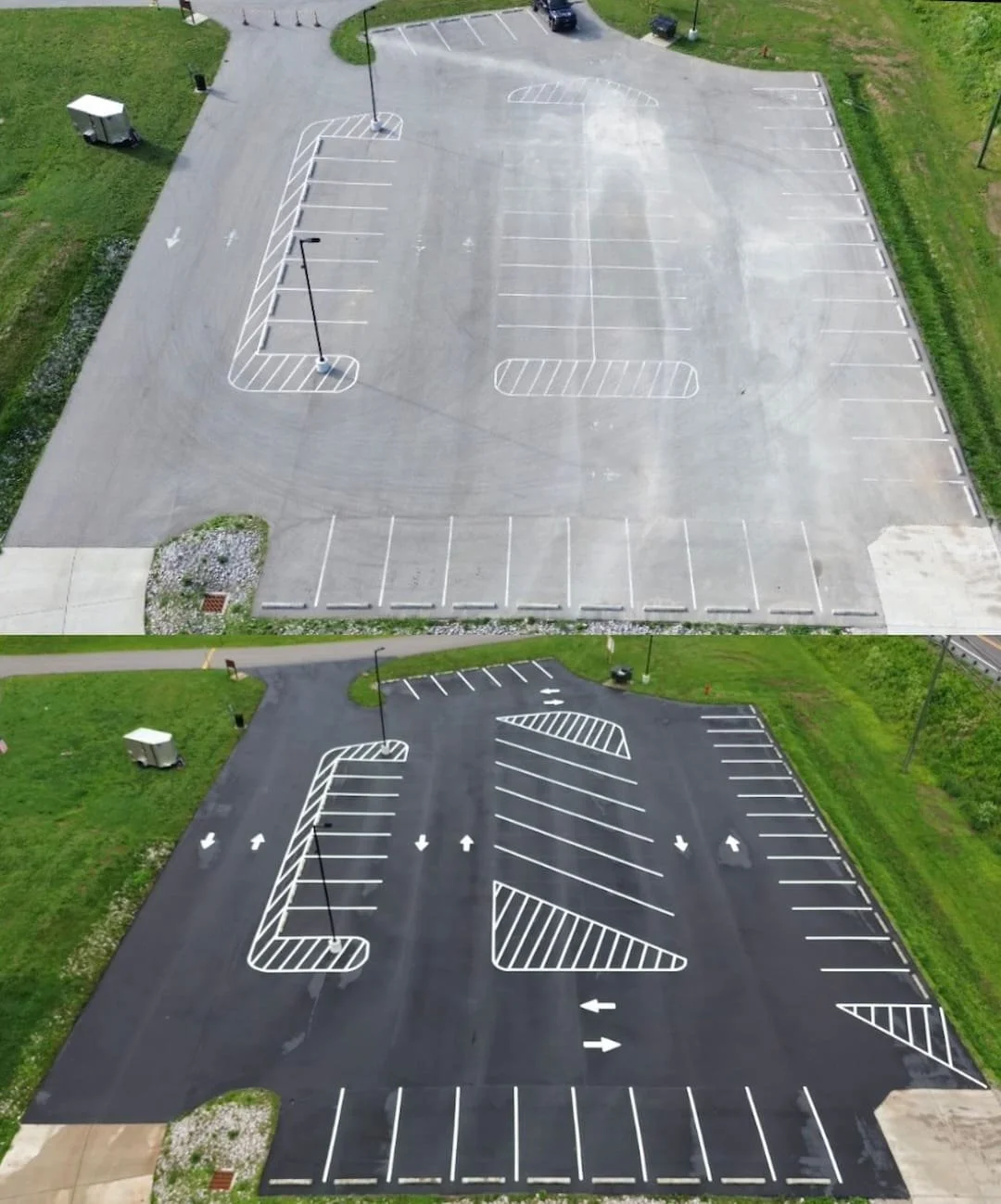 Parking Lot Sealcoating in Ravenswood WV: Why Marina &amp; Waterfront Properties Need Asphalt Maintenance