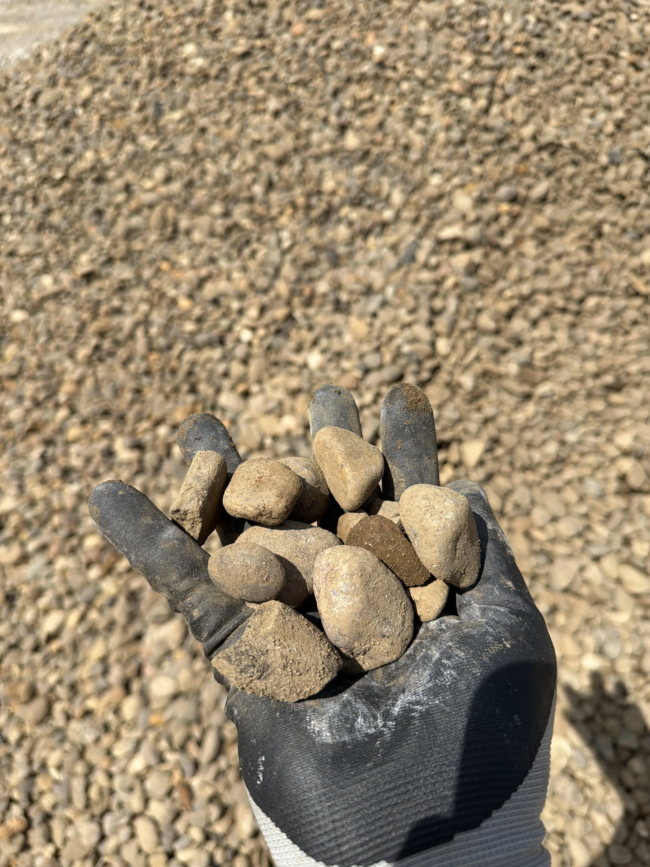 #4 river gravel available in Parkersburg WV for landscaping, decorative stone projects, drainage improvements, and erosion control.