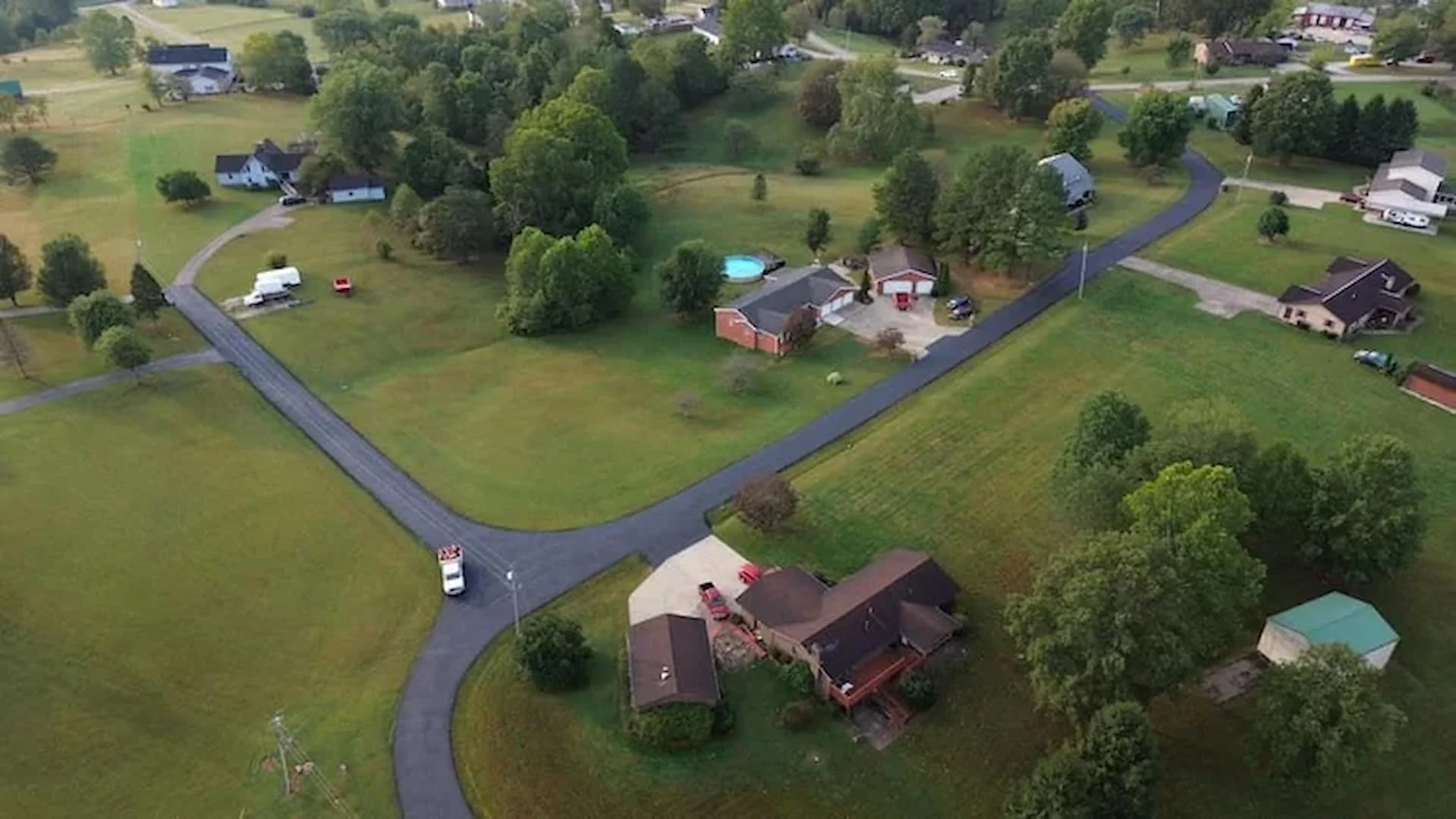 Residential driveway sealcoating services in Parkersburg WV by Elite Pavement Maintenance to protect and extend asphalt life.