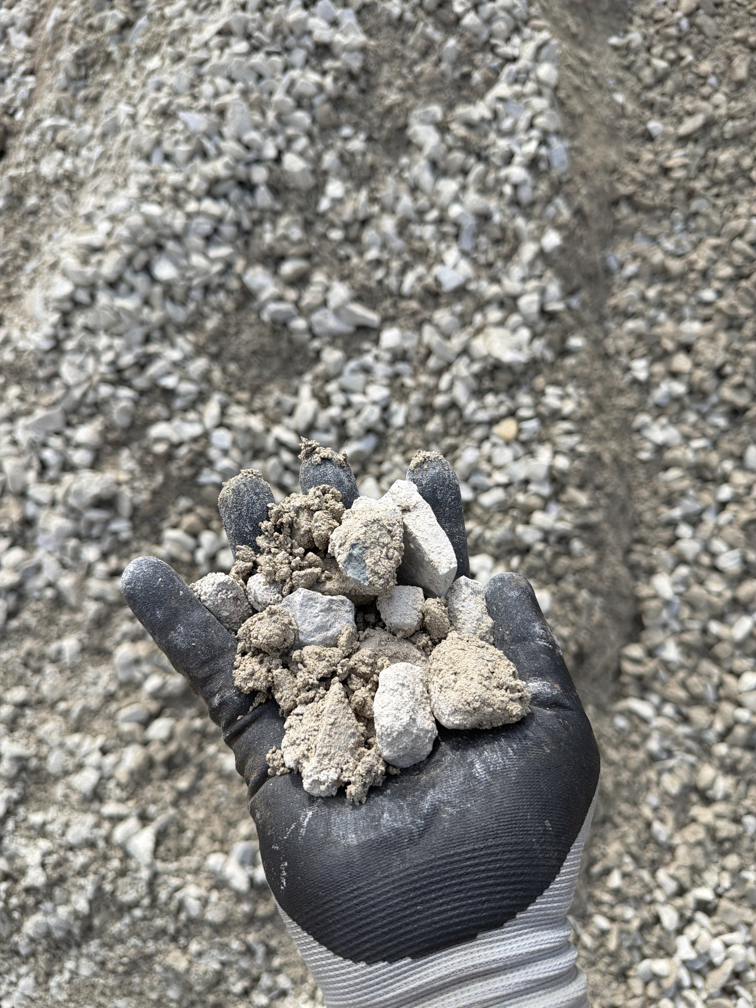 1 1/2 crush and run delivered in Parkersburg WV for driveways, parking lots, roads, building pads, and heavy-duty base construction.