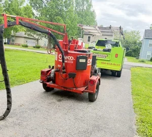 Parking lot sealcoating in Athens OH with fresh black asphalt finish protecting pavement from weather and traffic damage.