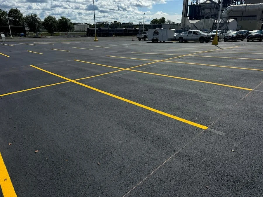 Preventative asphalt maintenance in Parkersburg WV