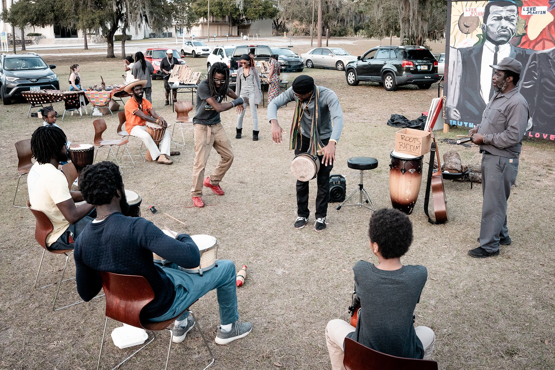 Westside Full Moon Drum Circle 