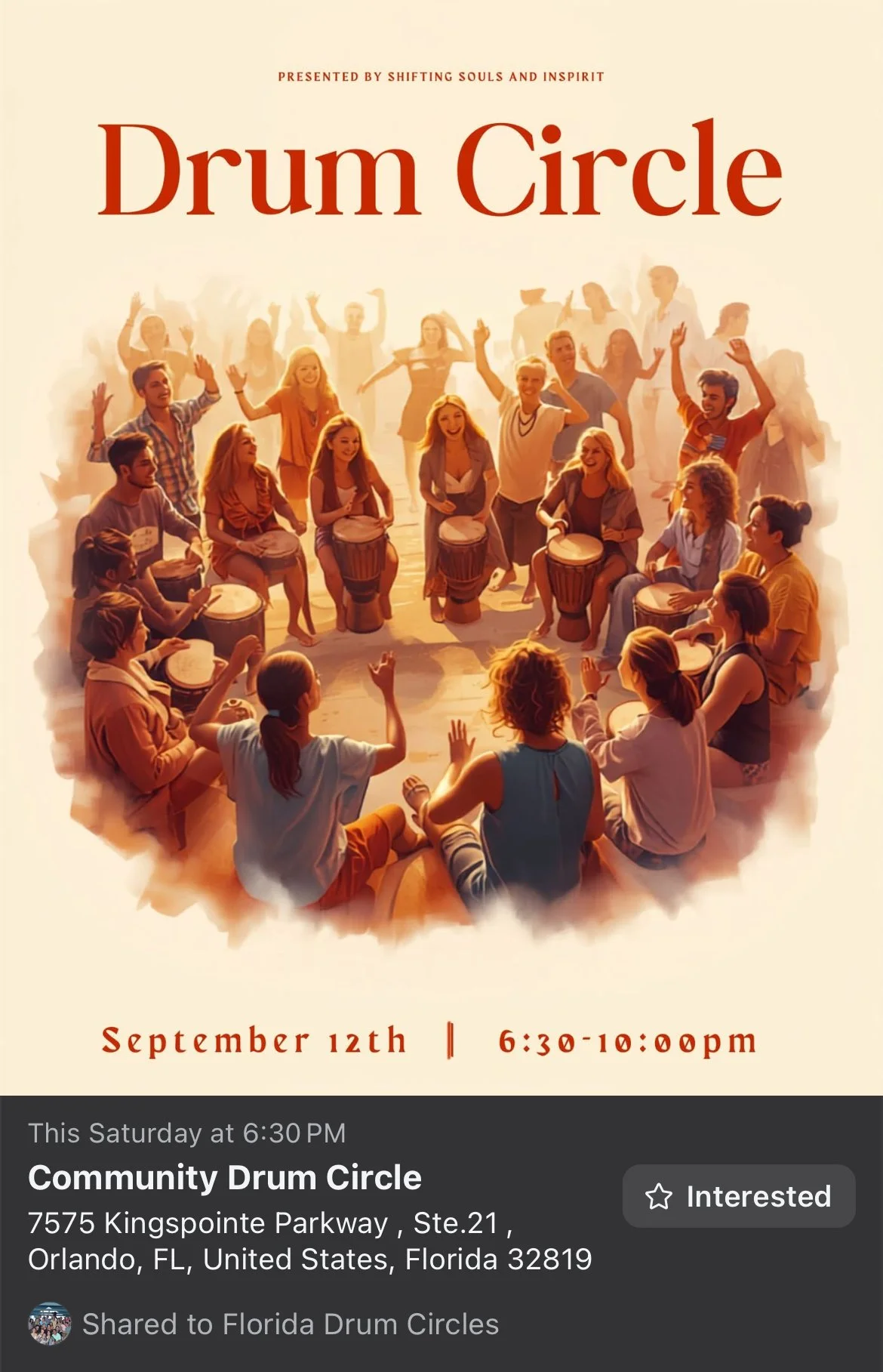New Moon Drum Circle