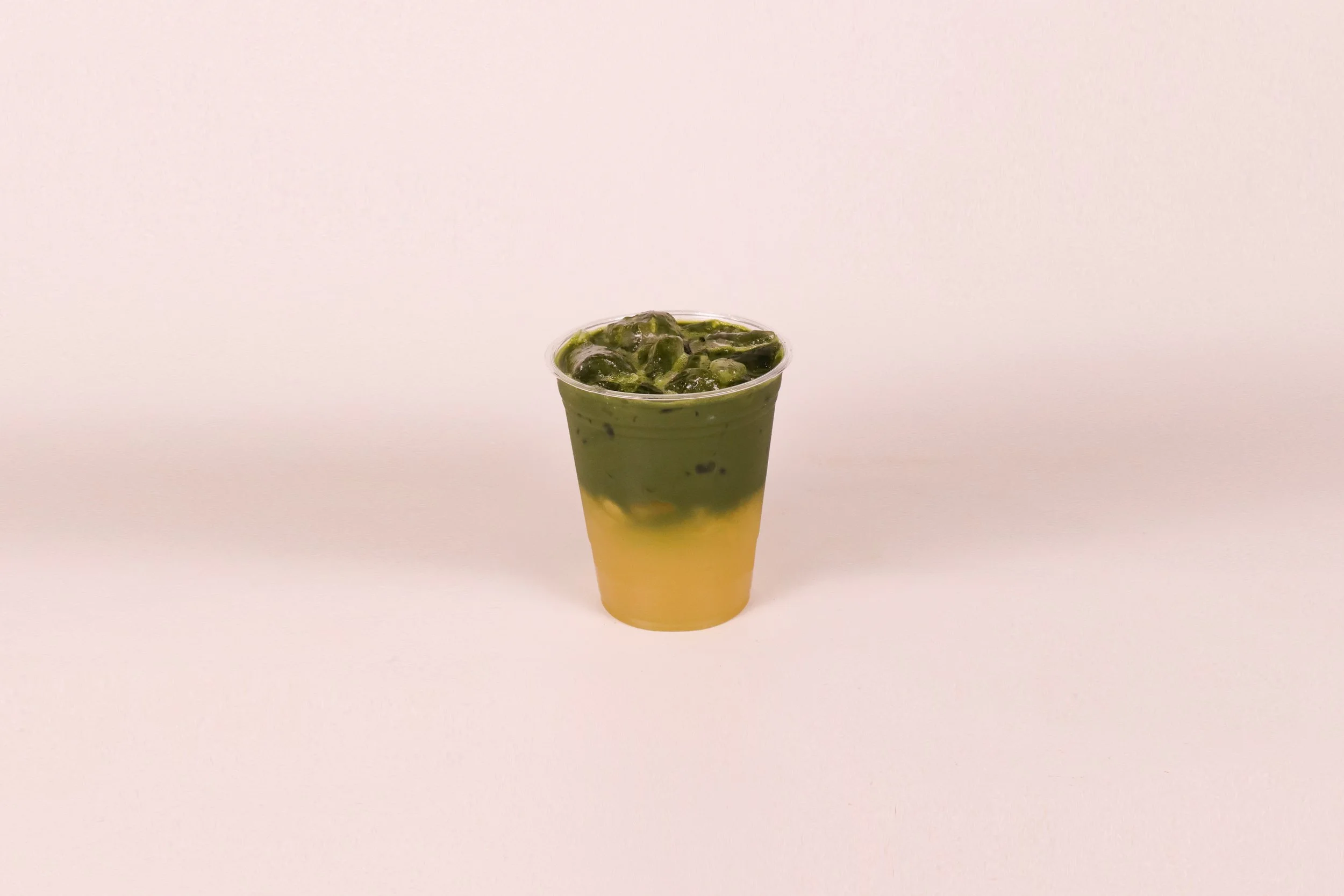 Iced Honey Matcha Lemonade