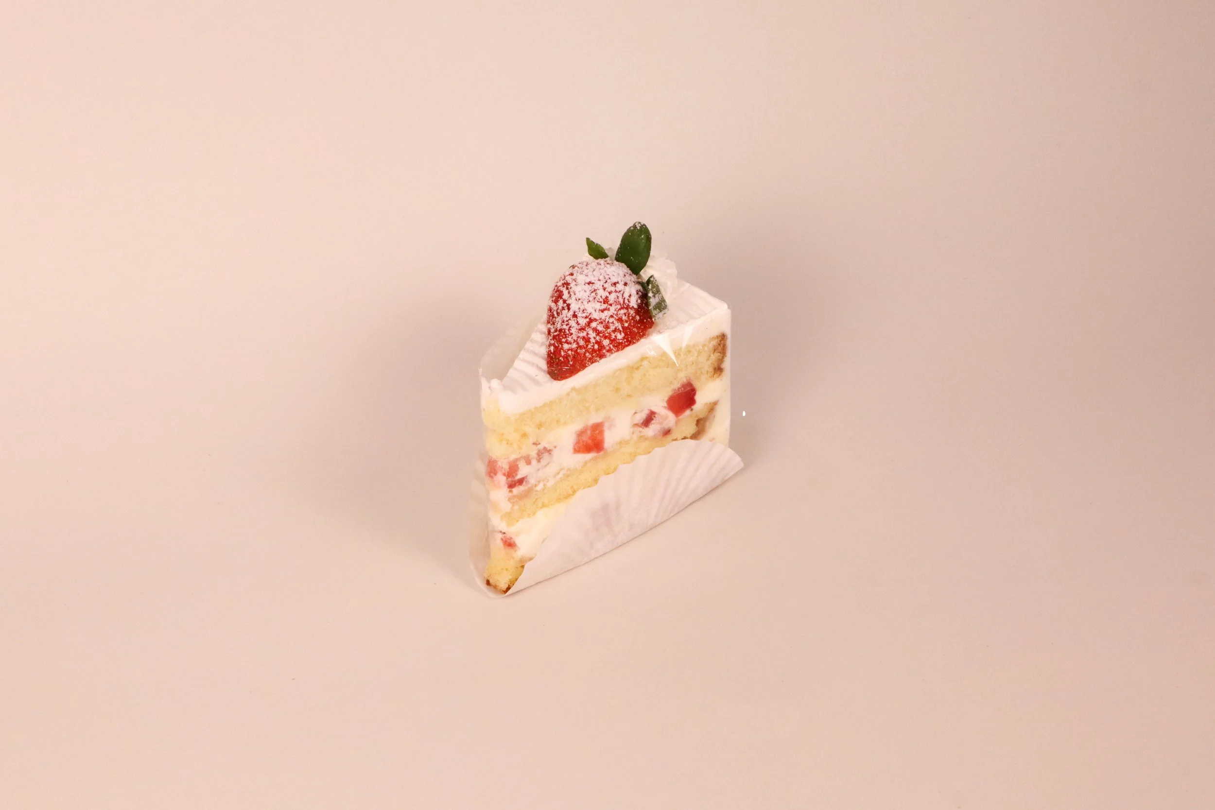 Strawberry Piece Cake
