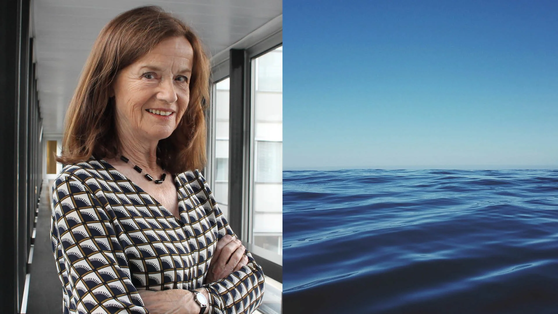 Camilla Lundberg och havet