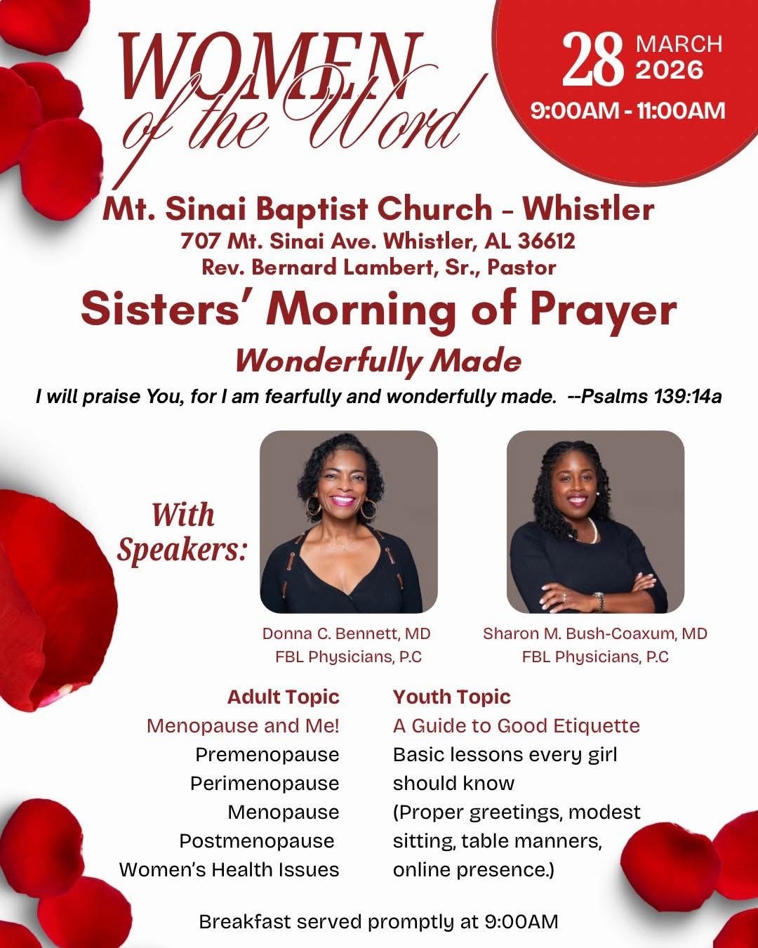 Deaconess Sisters Morning of Prayer