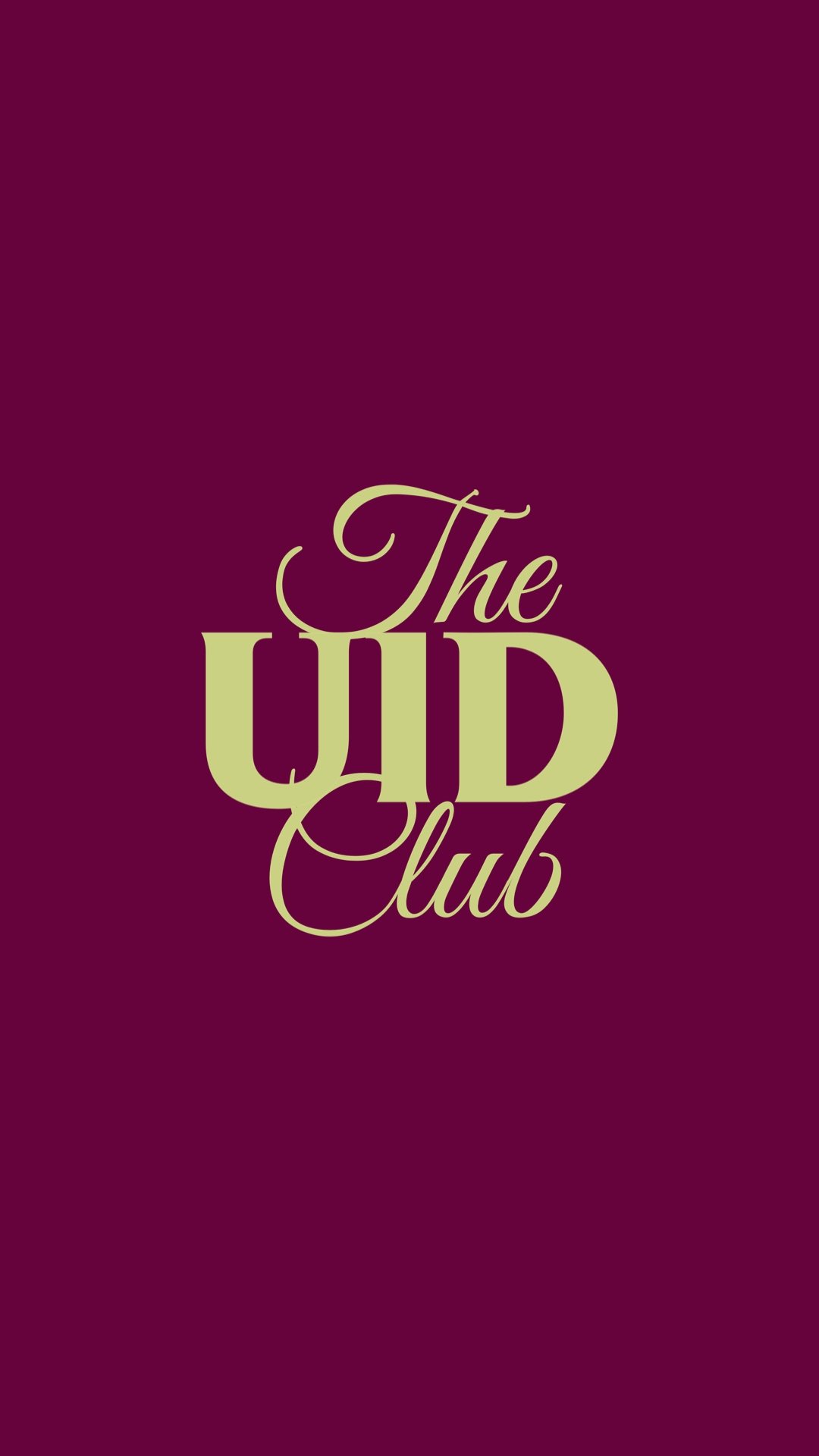 The UID club - all year long