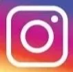 Instagram app icon with a camera outline in a gradient background