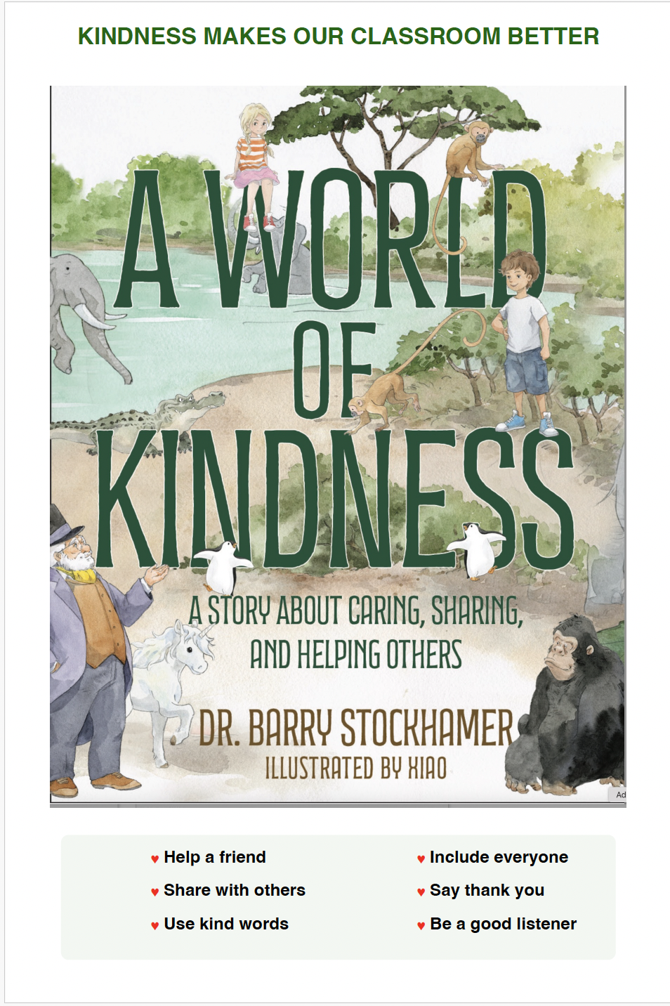 Kindness Poster for Classroom