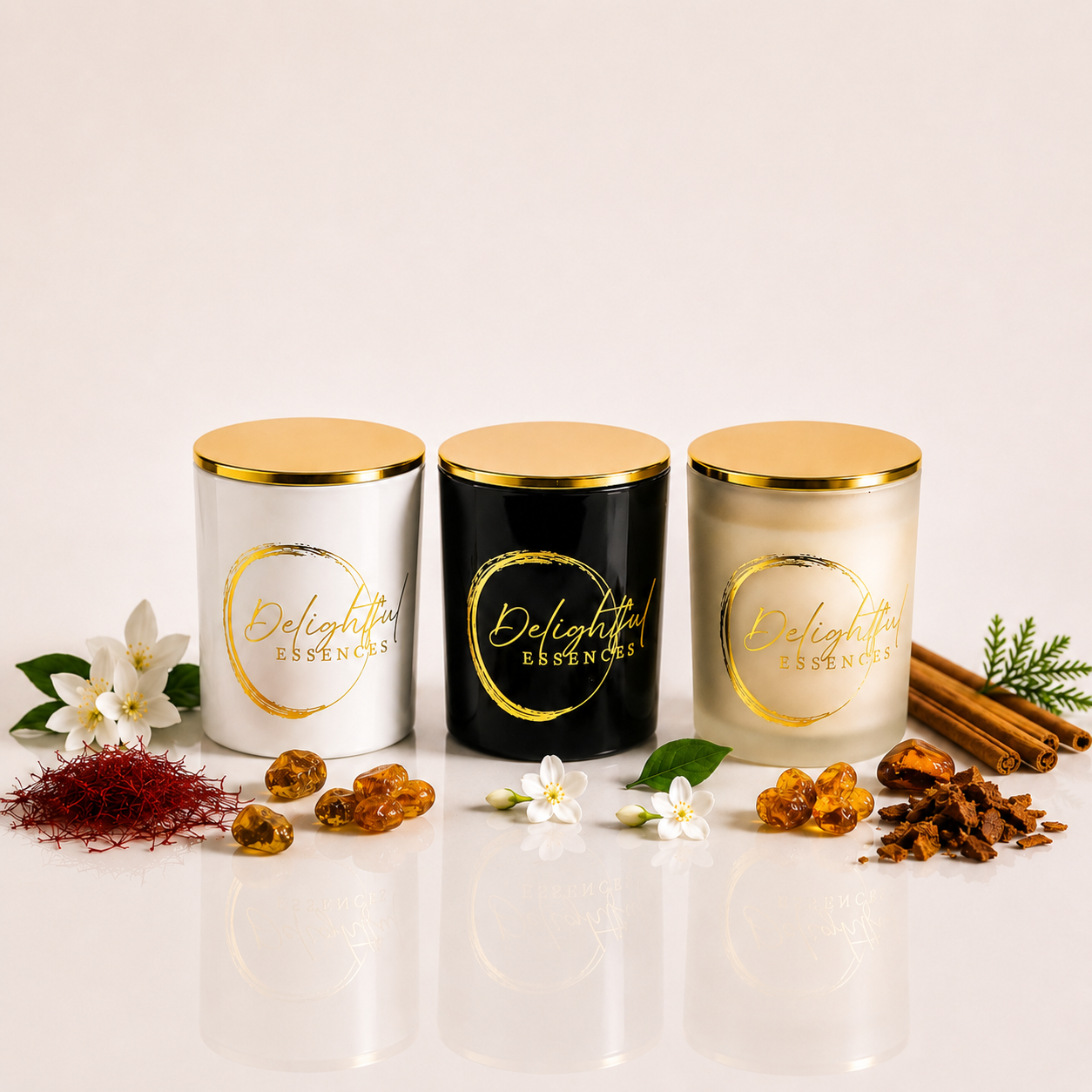 41 | SCENTED CANDLE INSPIRED BY BACCARAT ROUGUE