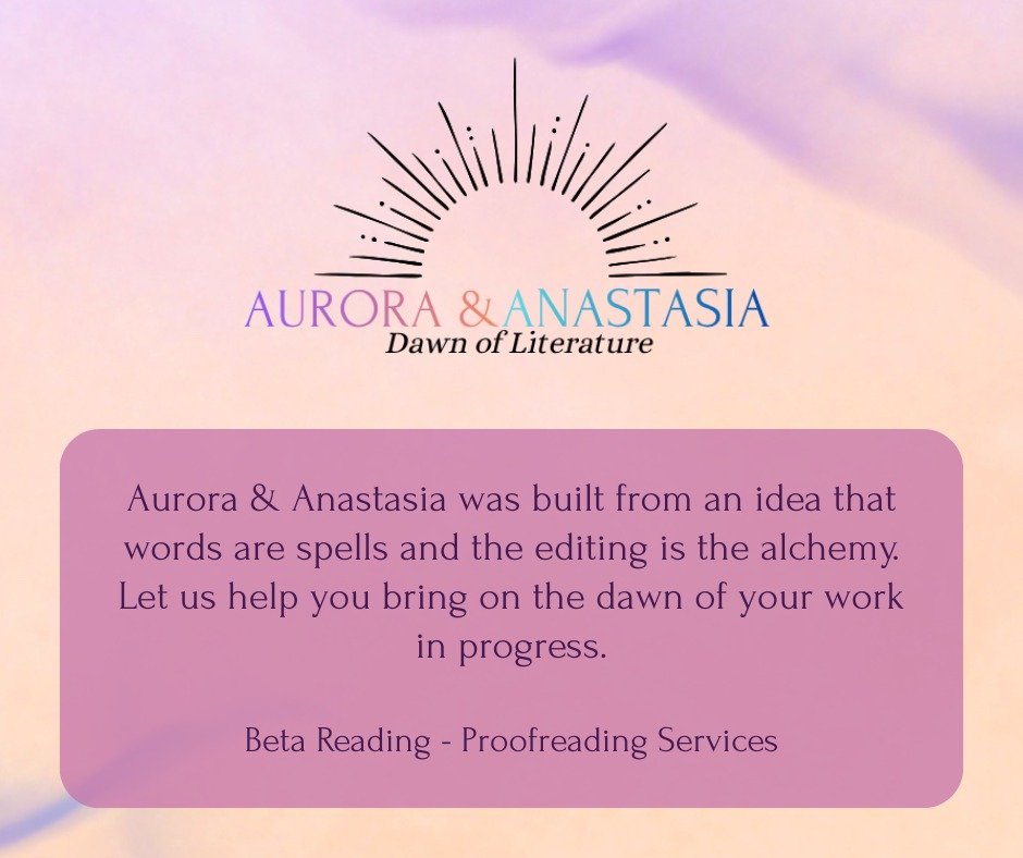 Your words and stories are magic and we are ready to help you bring them into the light! 🌇✨
-
#auroraandanastasia #dawnofliterature #writerscommunity #book #authorssupportingauthors