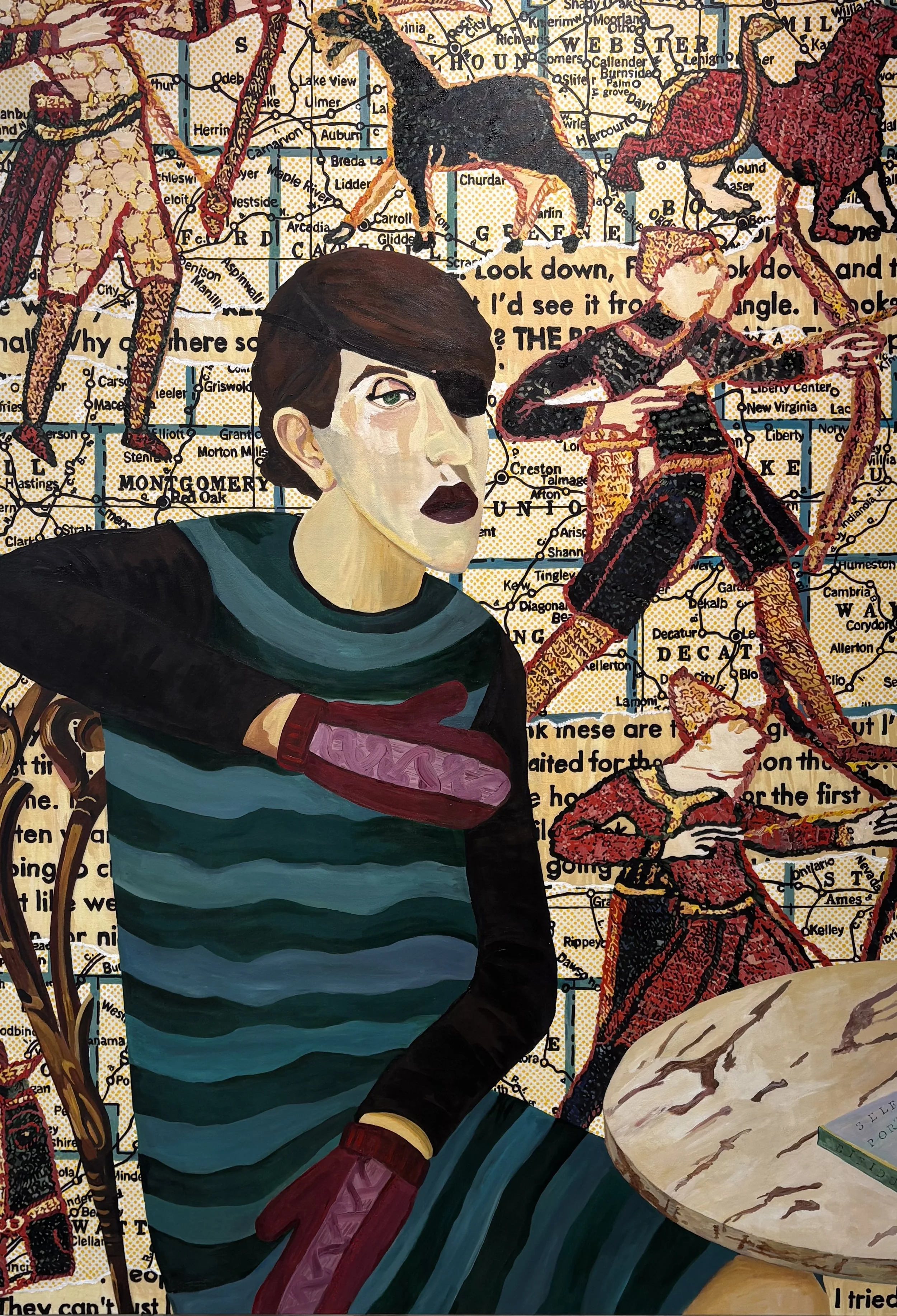 Self-Portrait as Leila
