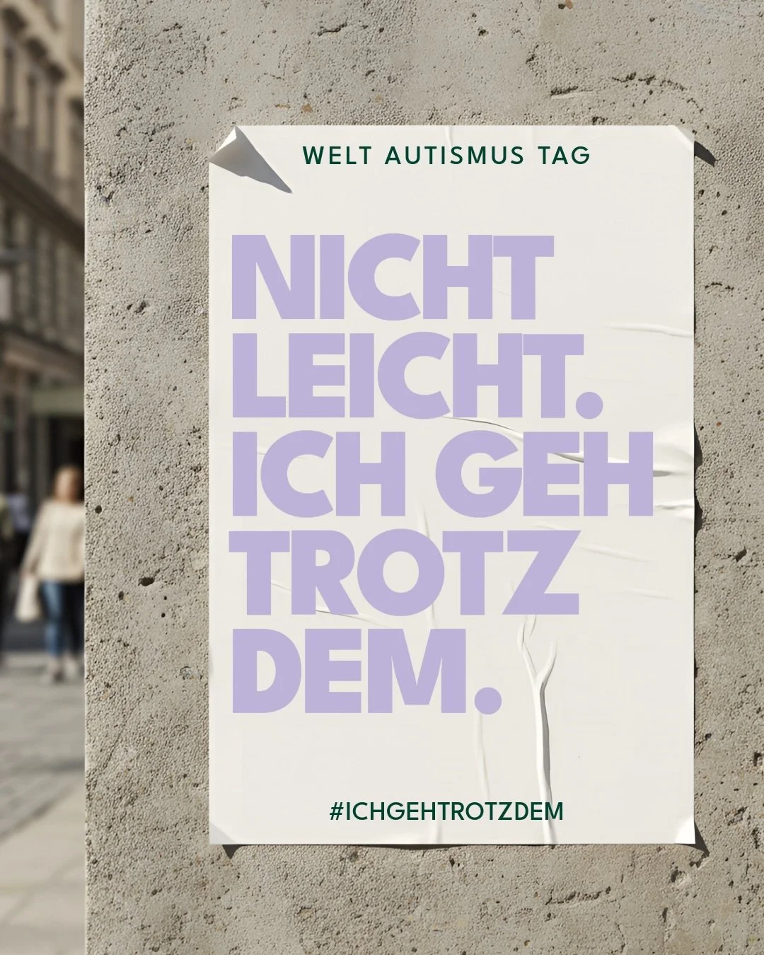 Autismus ist nicht gleich Autismus.
Und genau da beginnt alles.

Welt-Autismus-Tag.

Viel f&uuml;hlen.
Viel denken.
Viel wahrnehmen.
Feststecken in dem was ist.

Ich sehe das.
Und ich sehe auch: Da ist mehr.

Du bist dem nicht ausgeliefert.
Du kannst