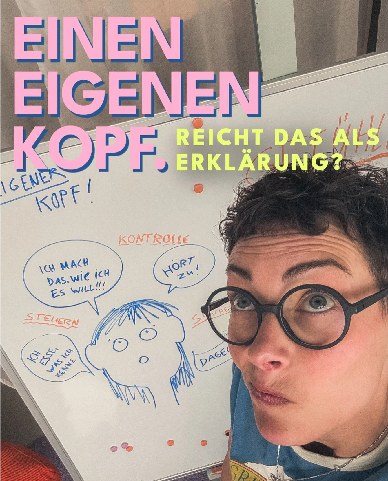 &bdquo;Sie/ Er hat einen eigenen Kopf.&ldquo;

Diesen Satz h&ouml;re ich oft.

Mal bewundernd.
Mal besorgt.

Mir reicht diese Erkl&auml;rung nicht. 

Denn dieselbe Eigenschaft kann viele Geschichten erz&auml;hlen.

Mut.
Angst.
Gerechtigkeitssinn.
Uns