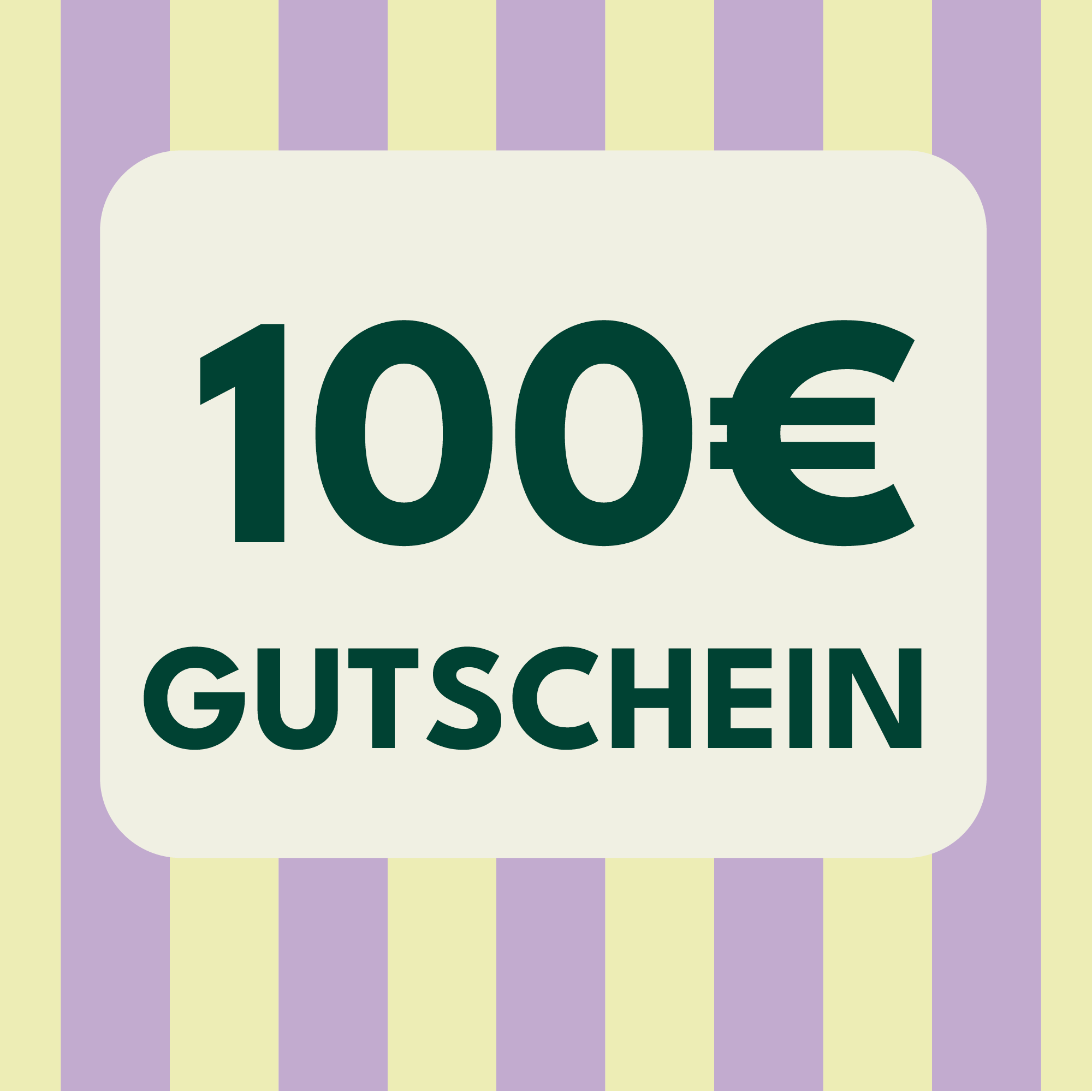 GUTSCHEIN 100€