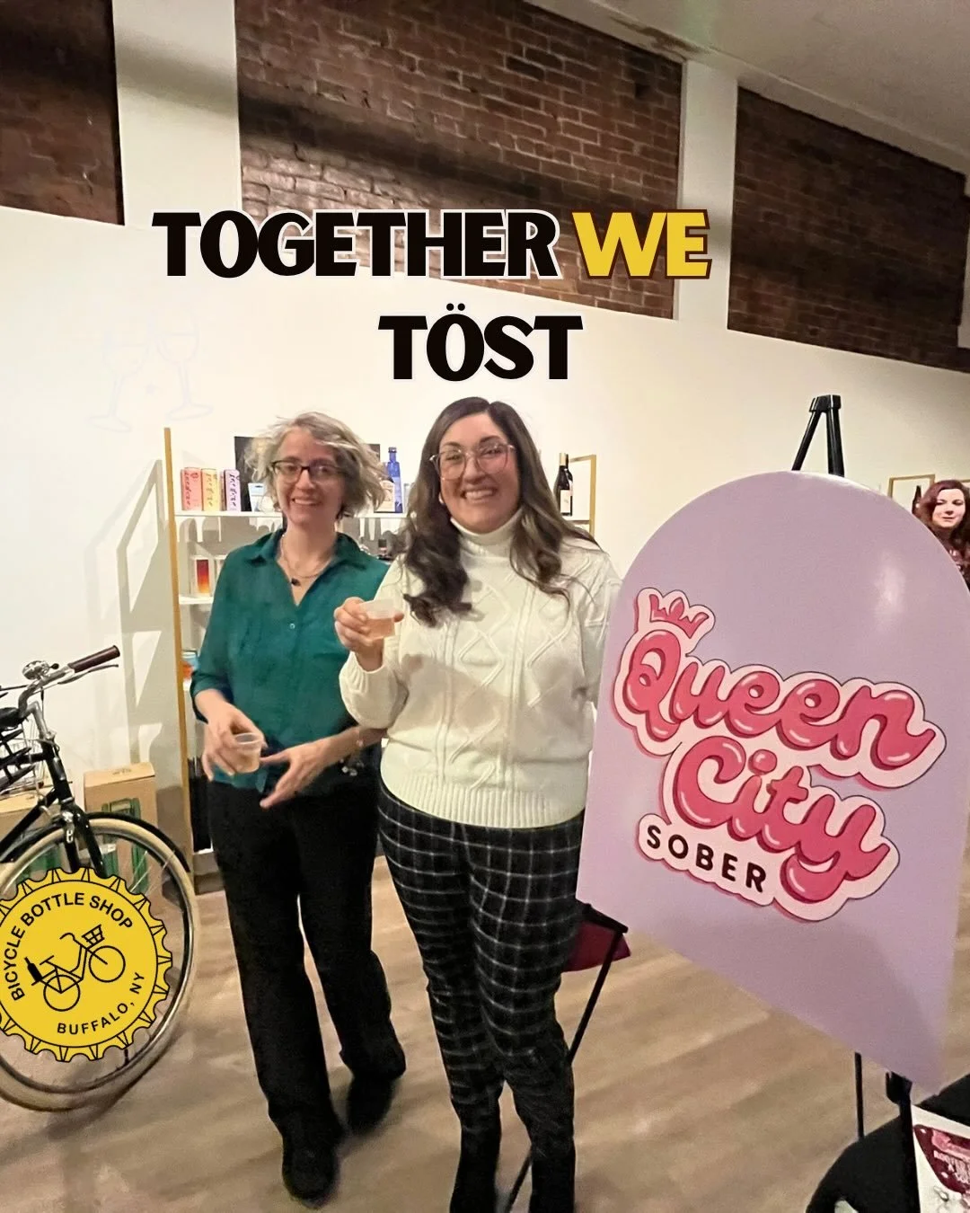 We had our FIRST event last night&hellip; and you all showed up in the most beautiful way. 💛

Thank you to @bicyclebottleshop @bicycle_beth  @kismet_explorer and @tostbeverages for partnering with me and helping bring this vision to life. The turnou