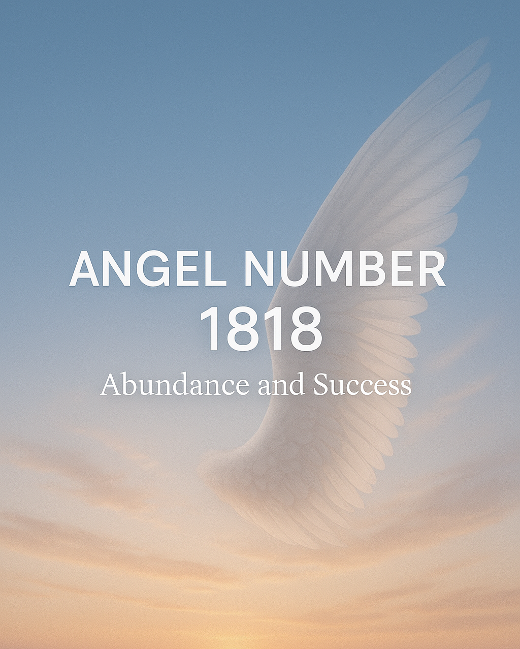 ANGEL NUMBER 1818