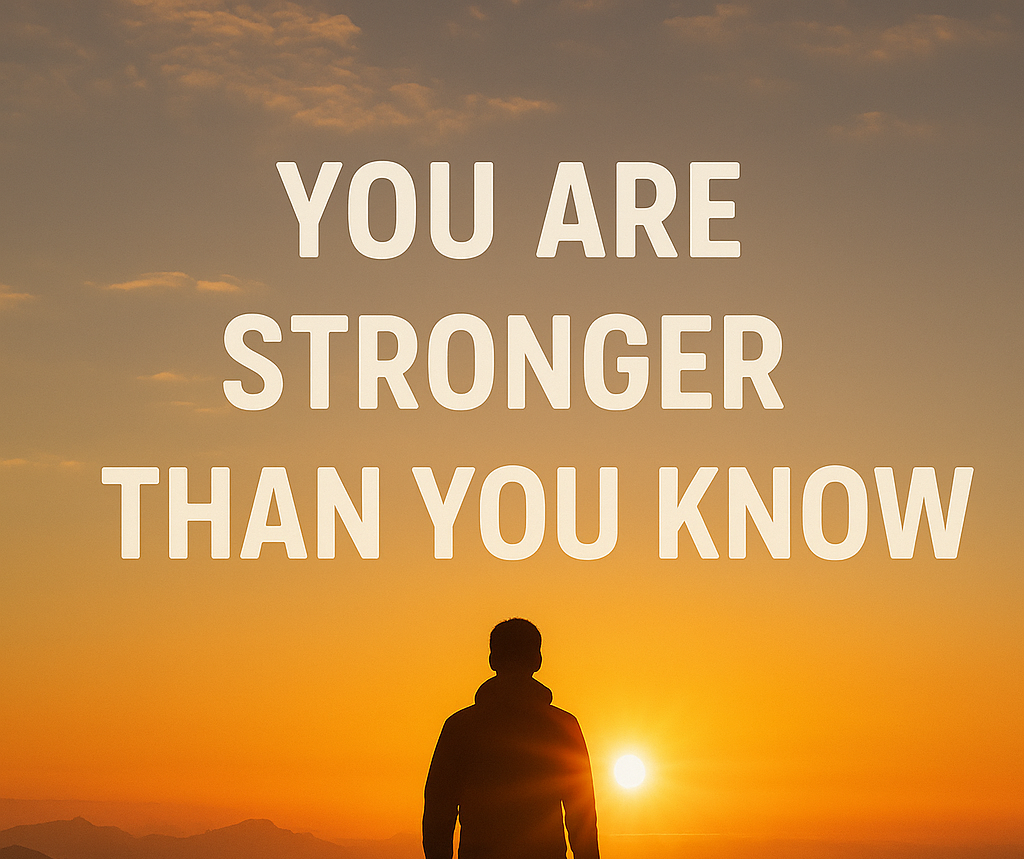 You Are Stronger Than You Know