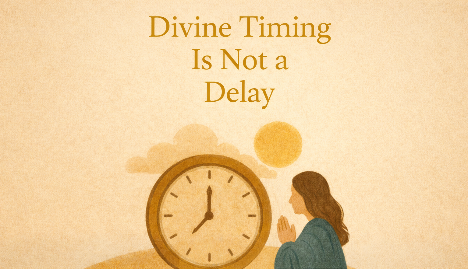 Divine Timing Is Not a Delay