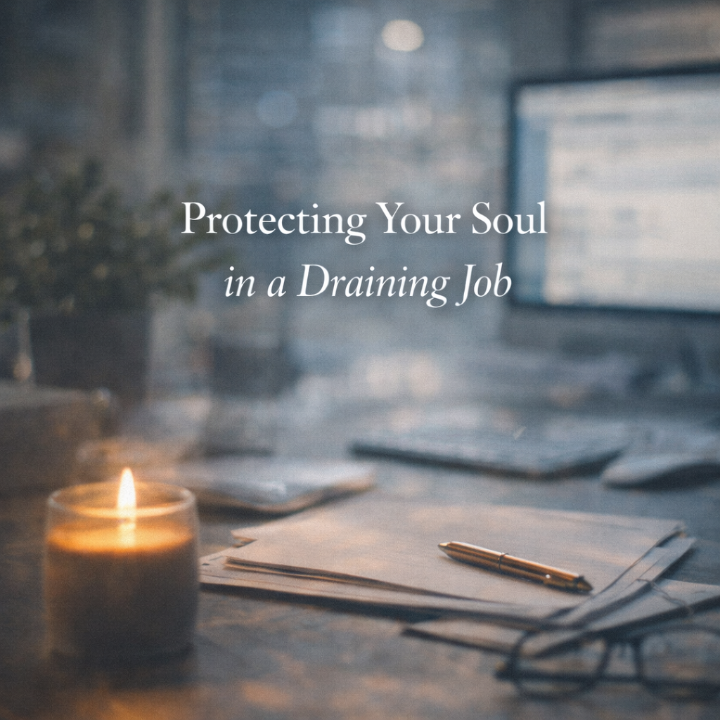 Protecting Your Soul in a Draining Job