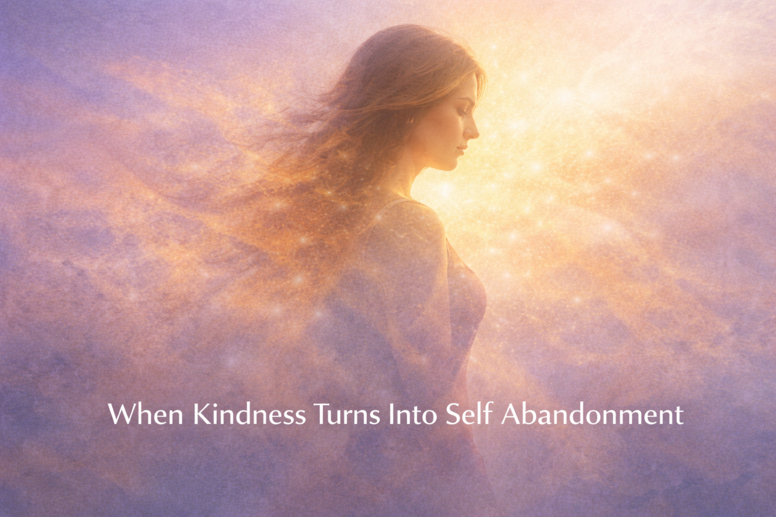 When Kindness Turns into Self Abandonment