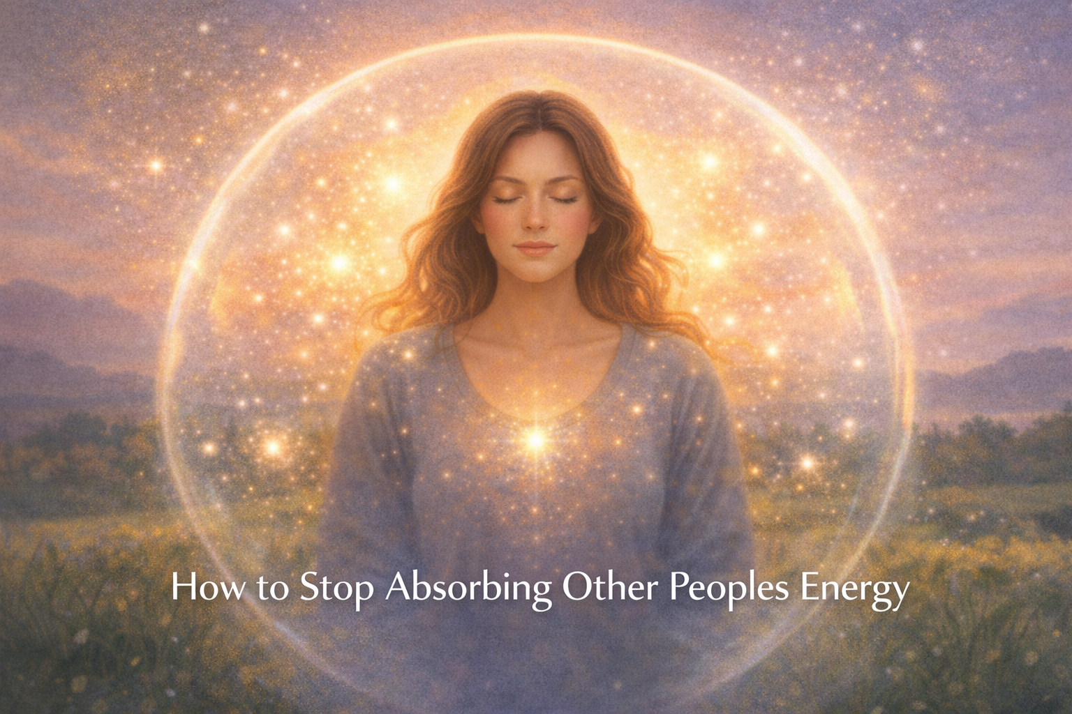 How to Stop Absorbing Other Peoples Energy