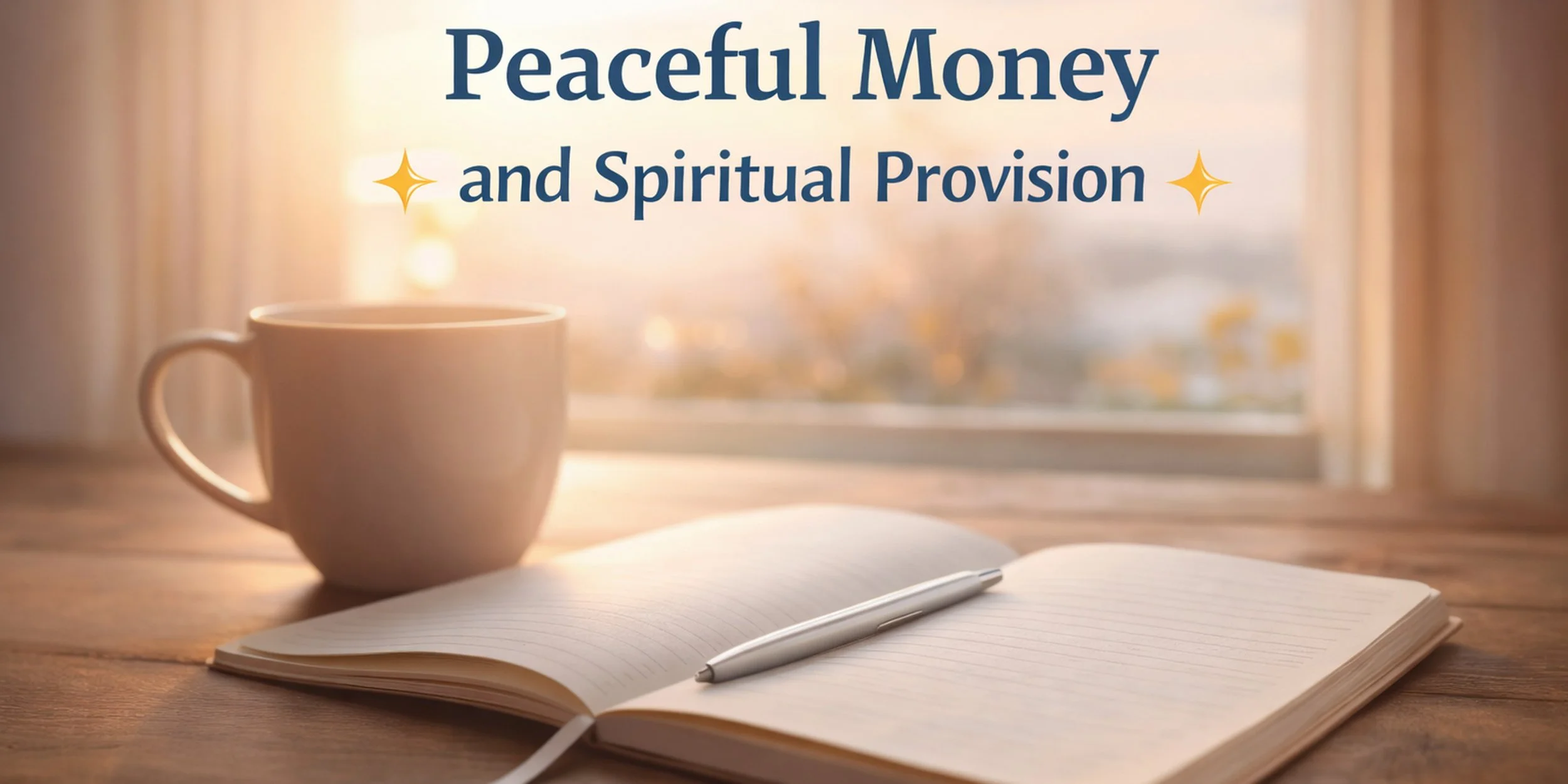 Peaceful Money and Spiritual Provision