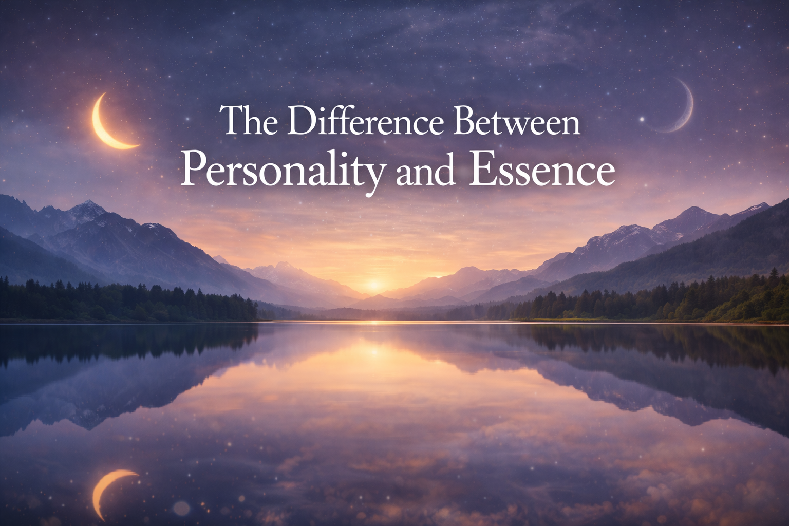 The Difference Between Personality and Essence