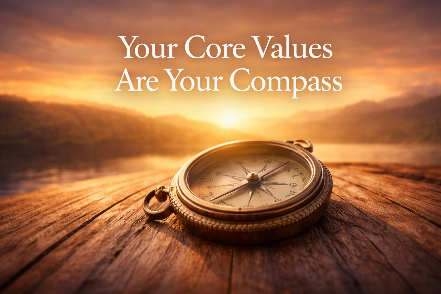 Your Core Values Are Your Compass