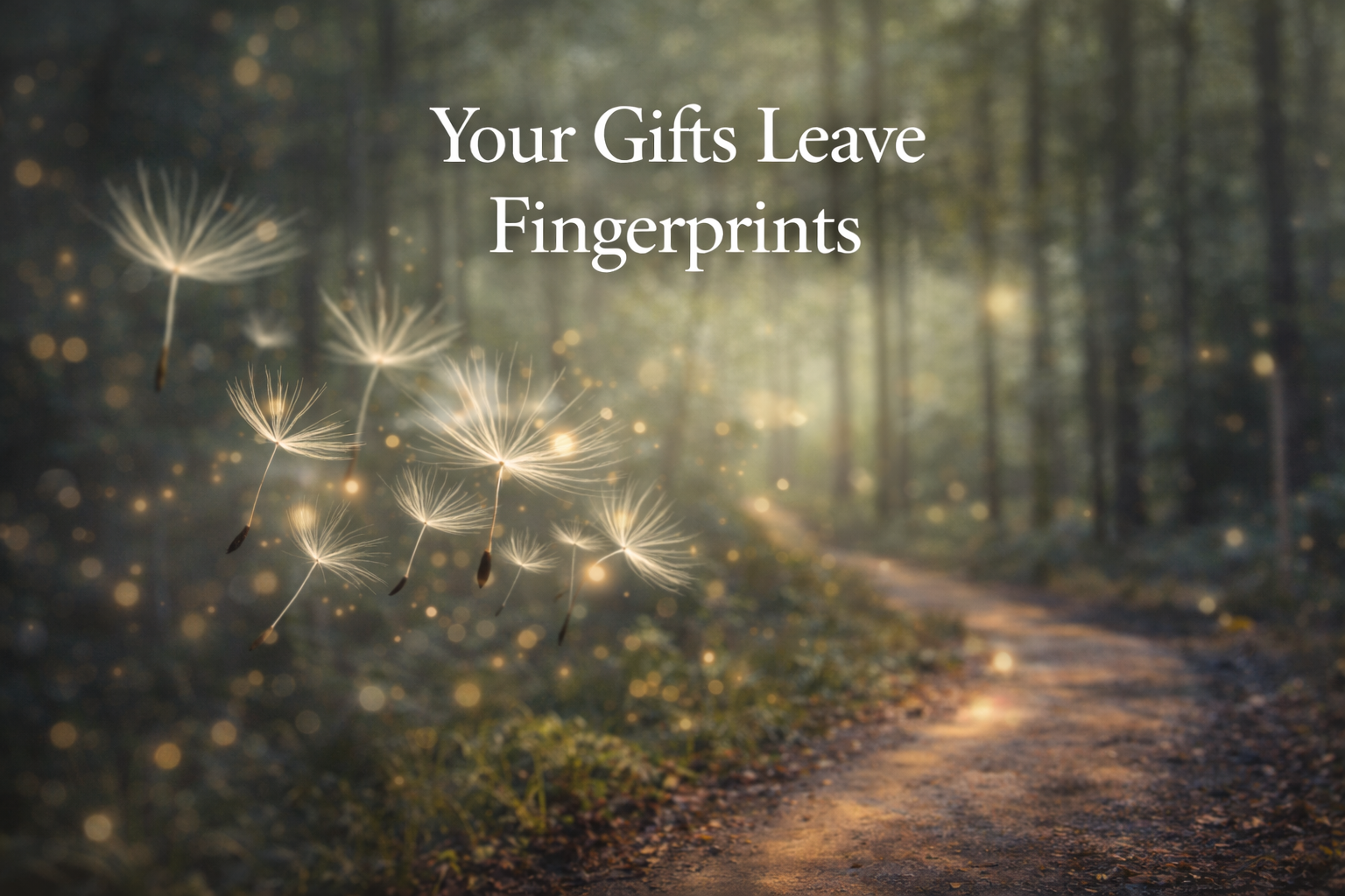 Your Gifts Leave Fingerprints