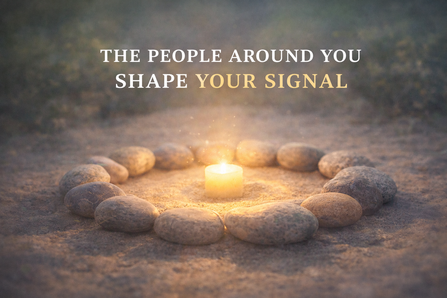 The People Around You Shape Your Signal
