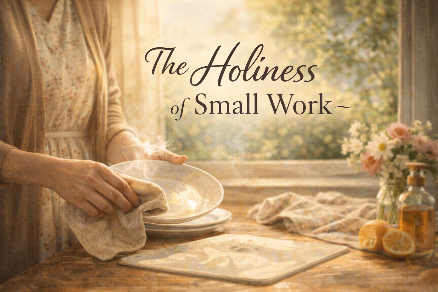 The Holiness of Small Work
