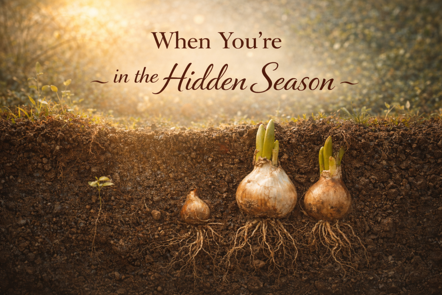 When You’re in the Hidden Season