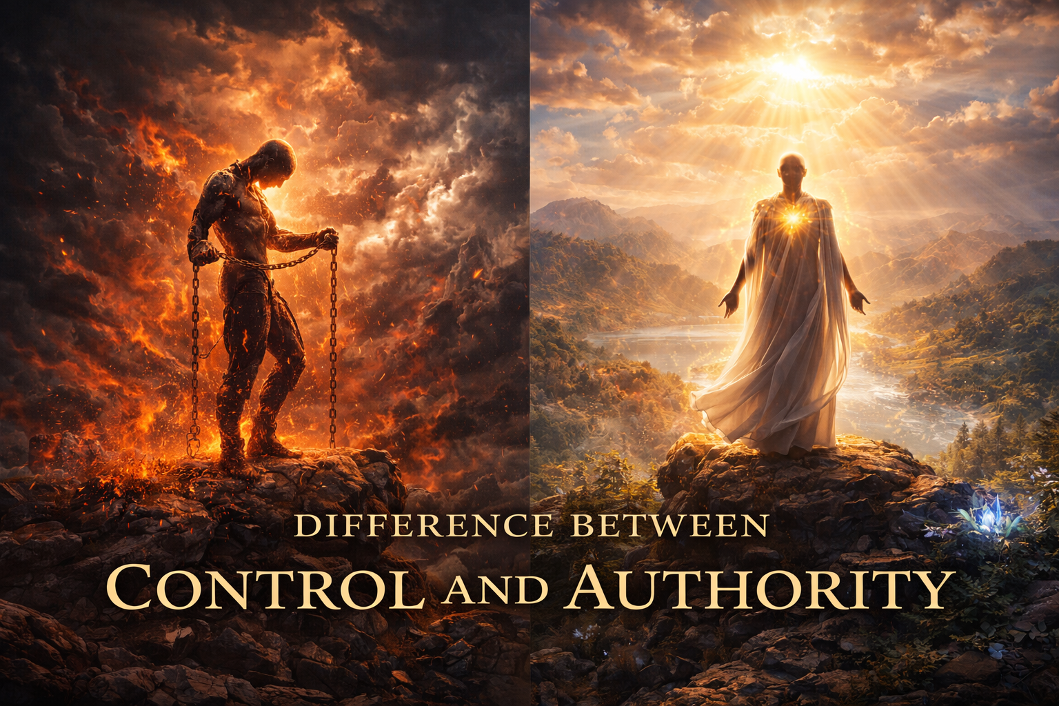 Difference Between Control and Authority