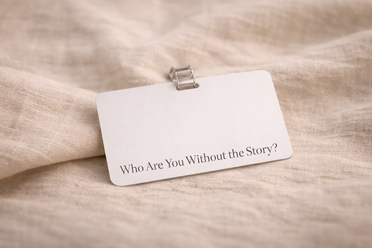 Who Are You Without the Story?
