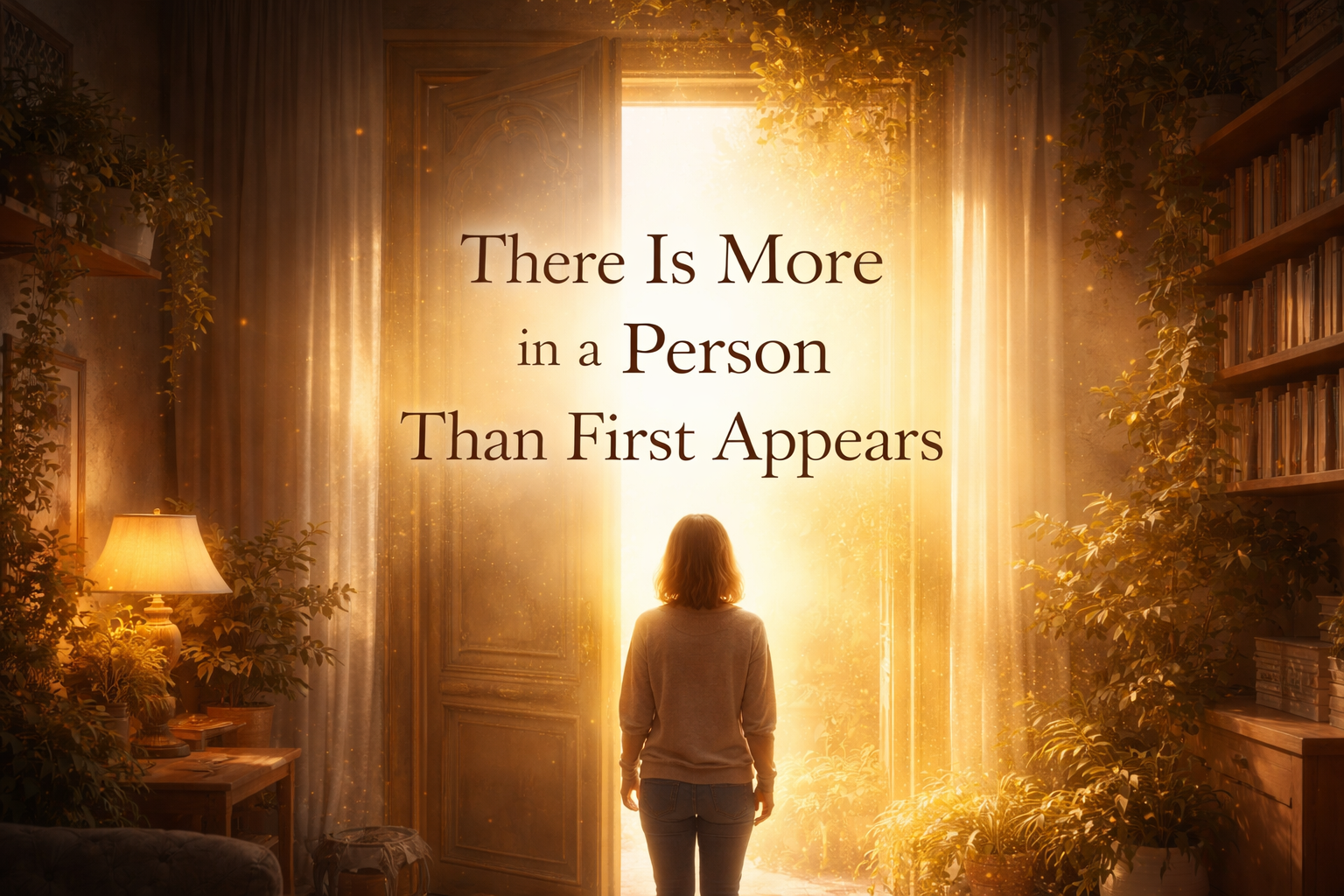 There Is More in a Person Than First Appears
