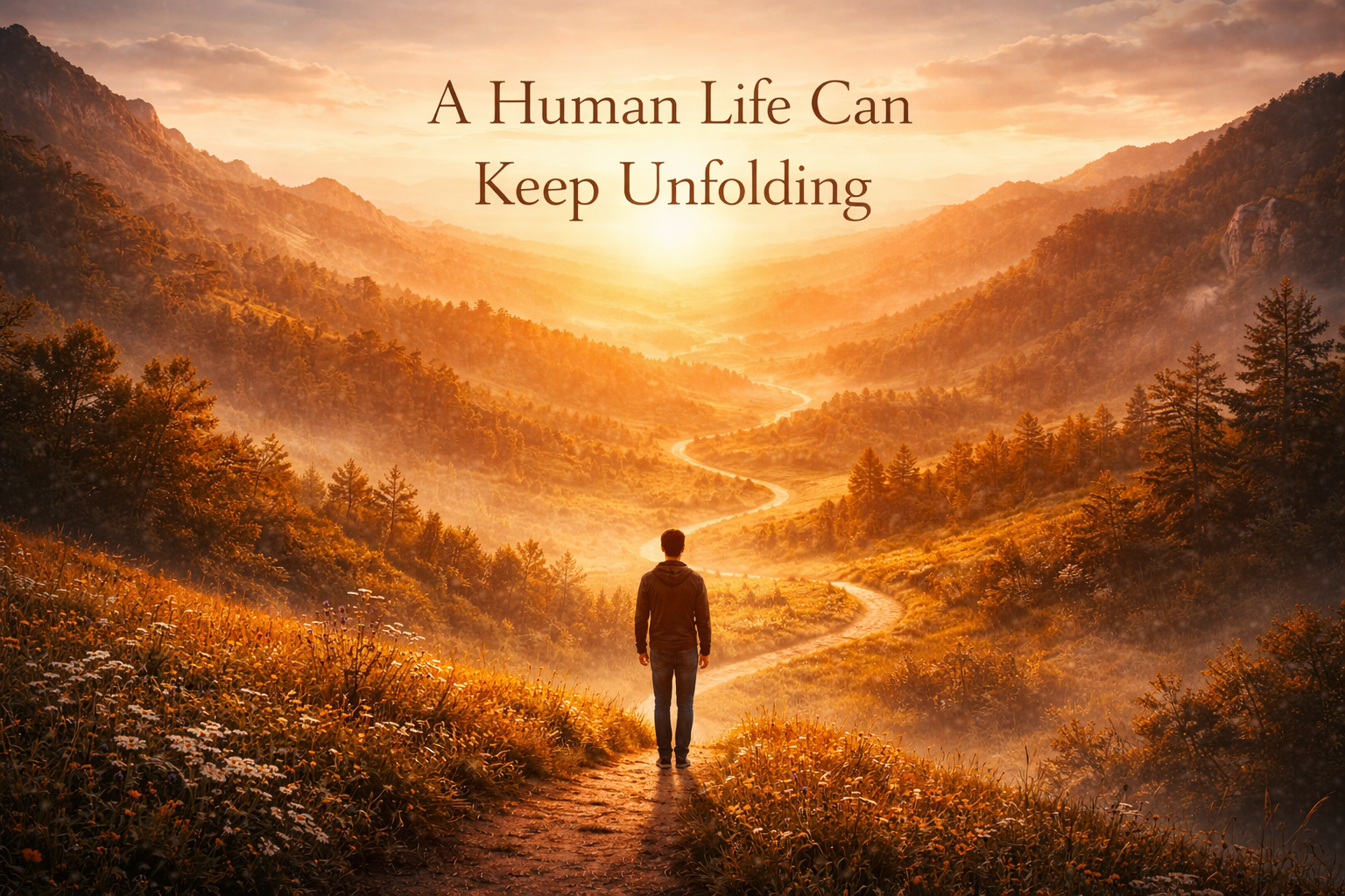 A Human Life Can Keep Unfolding
