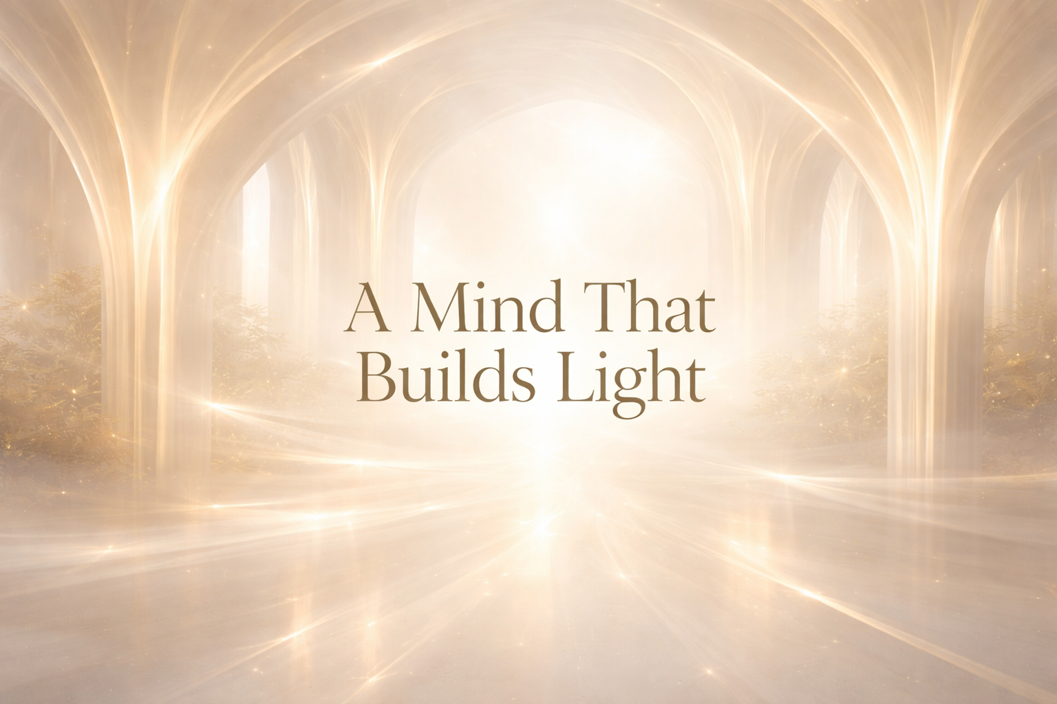 A Mind That Builds Light