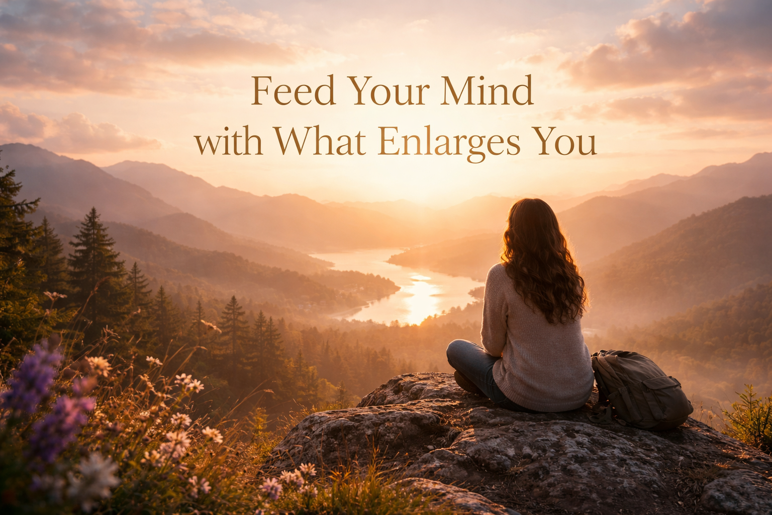 Feed Your Mind with What Enlarges You