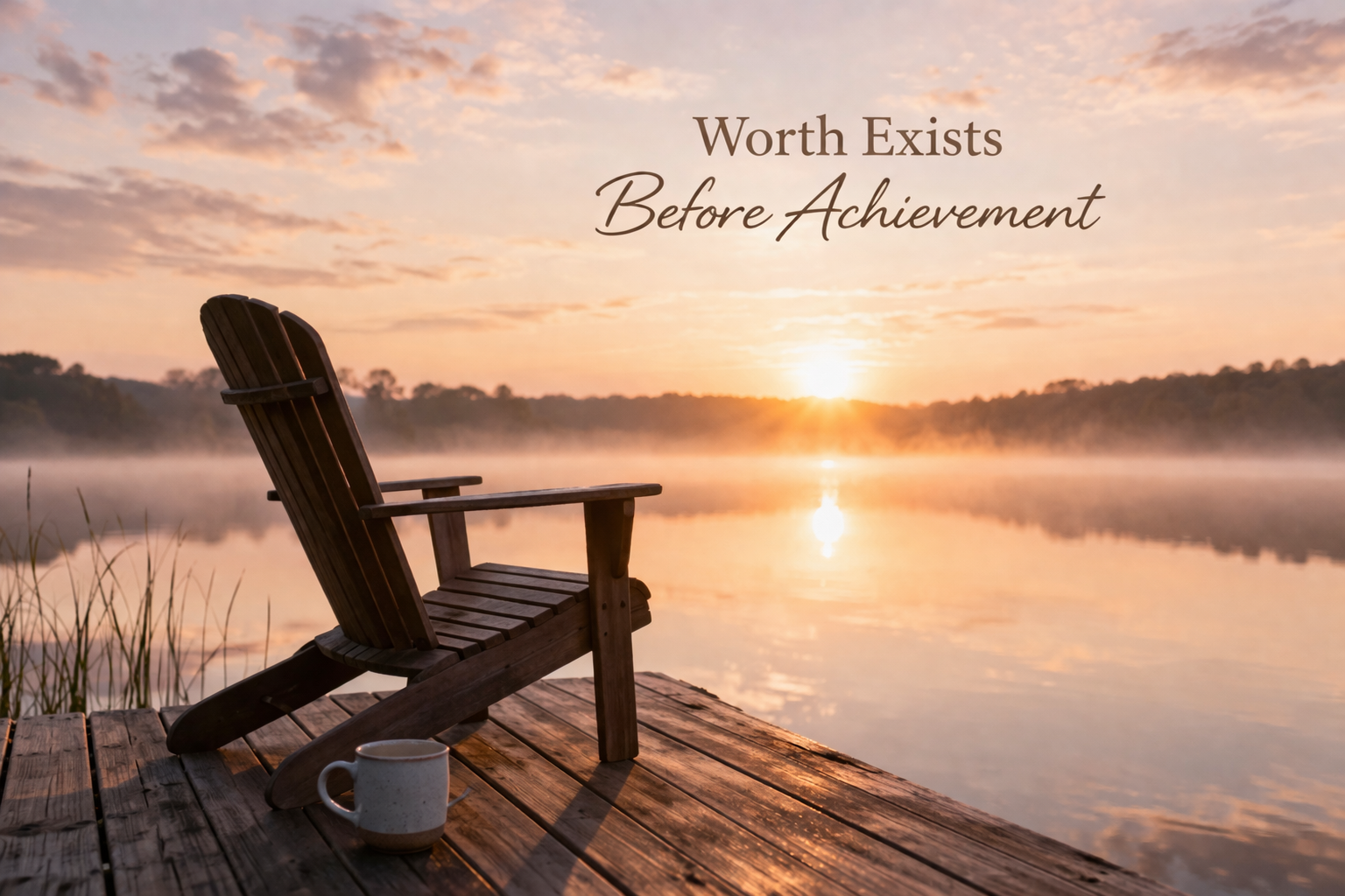 Worth Exists Before Achievement