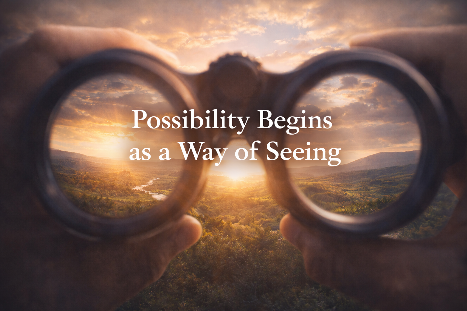 Possibility Begins as a Way of Seeing