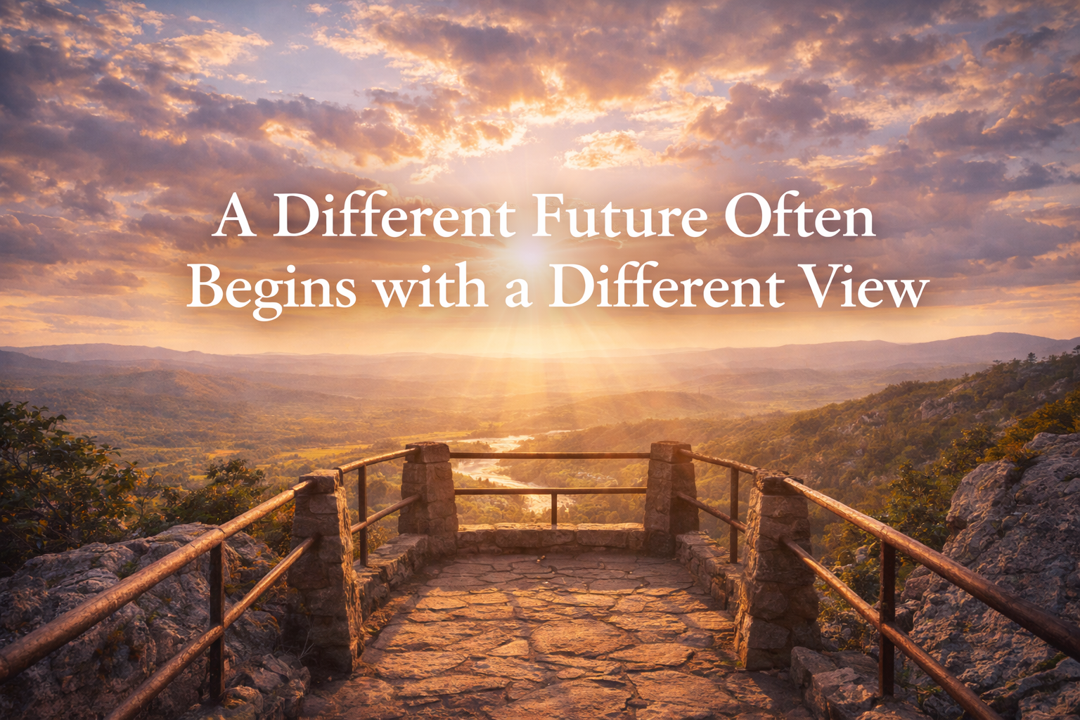 A Different Future Often Begins with a Different View